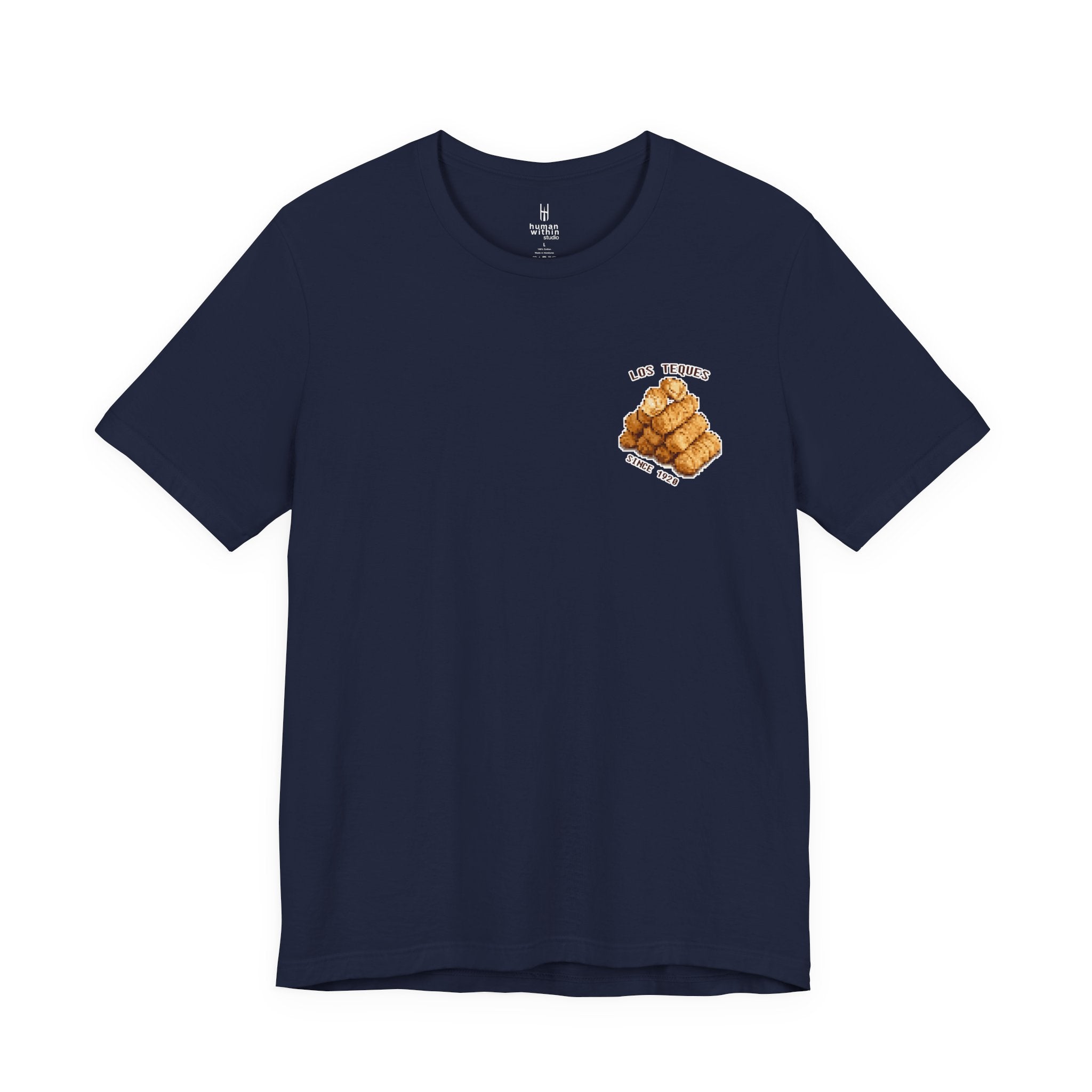 Los Teques Tequeños Tee — Retro 8‑Bit Venezuelan Streetwear