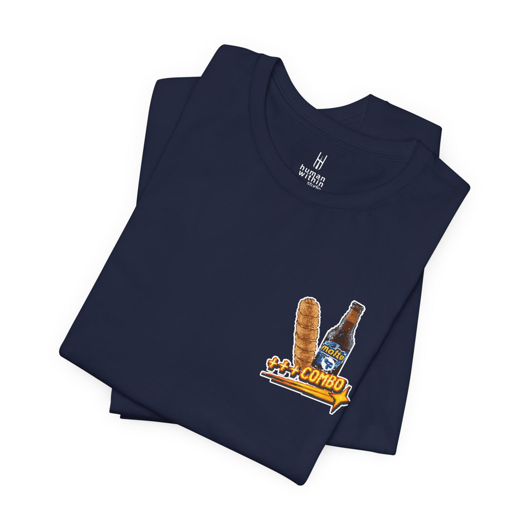 Tequeño + Malt Soda Combo T-Shirt — Retro Pixel Streetwear