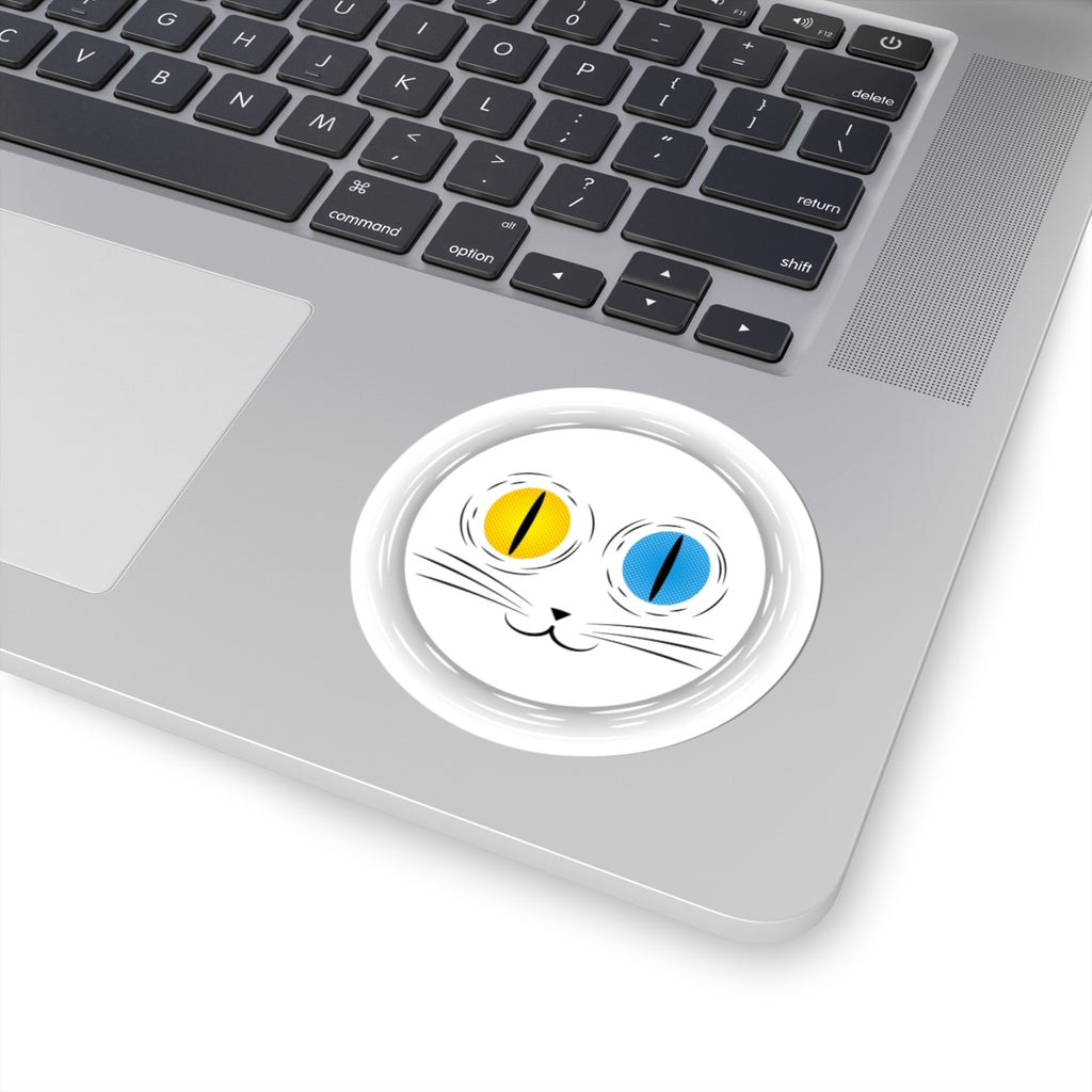 The Odd-Eyed Muse: Minimalist Vinyl Decal