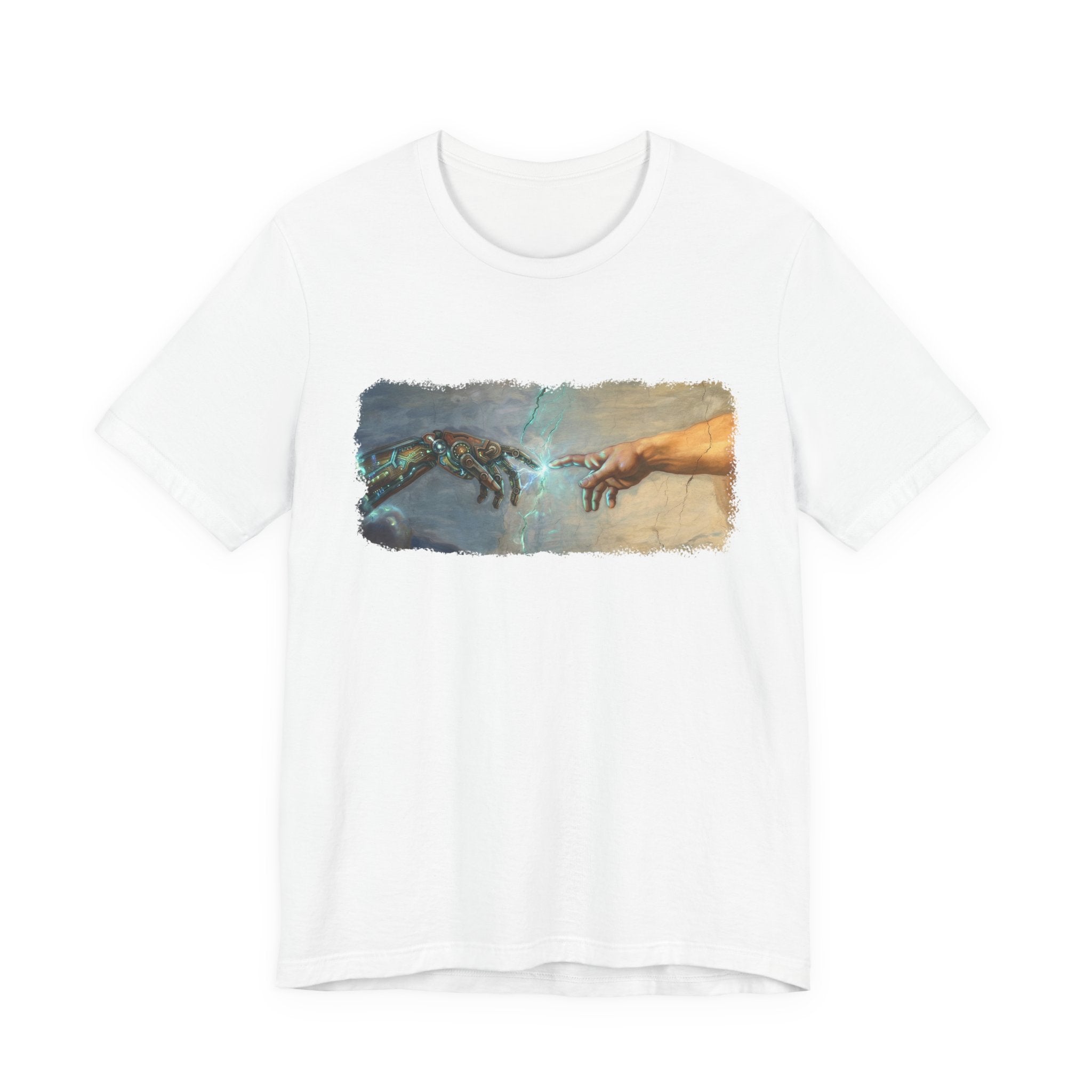 Creation Spark: Human & Robot Hands Tee