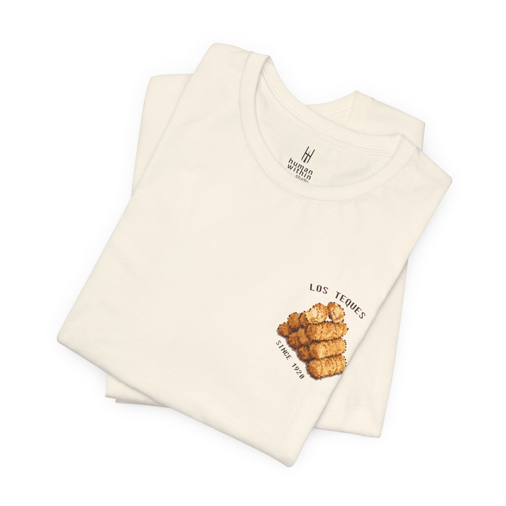 Los Teques Tequeños Tee — Retro 8‑Bit Venezuelan Streetwear