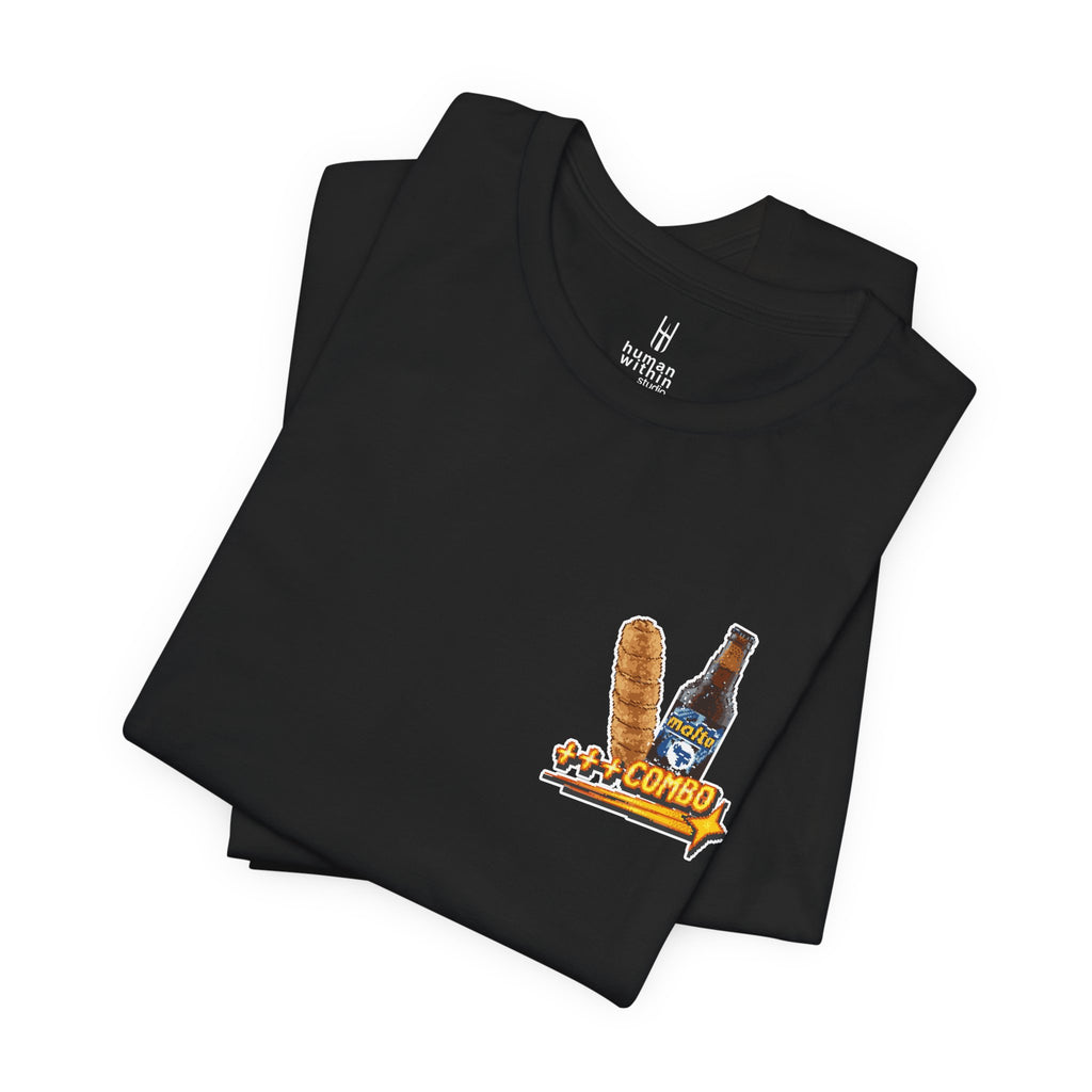 Tequeño + Malt Soda Combo T-Shirt — Retro Pixel Streetwear