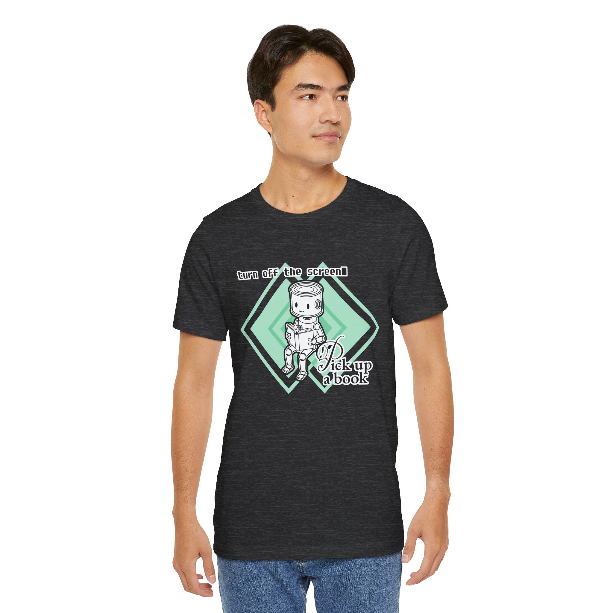 The Analog Observer: "Pick Up a Book" Robot Tee