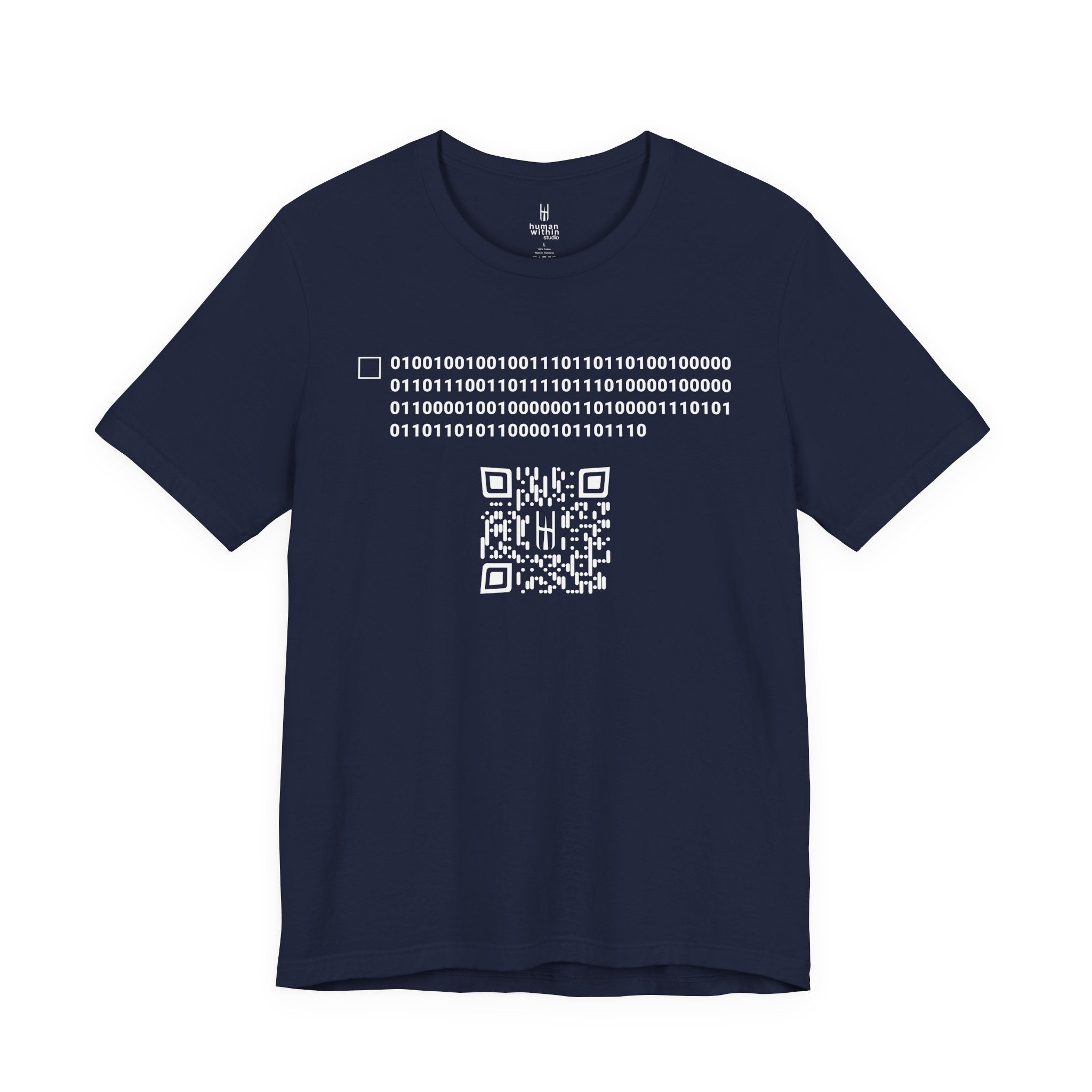 The Binary Code Tee: "I Am Not Human"