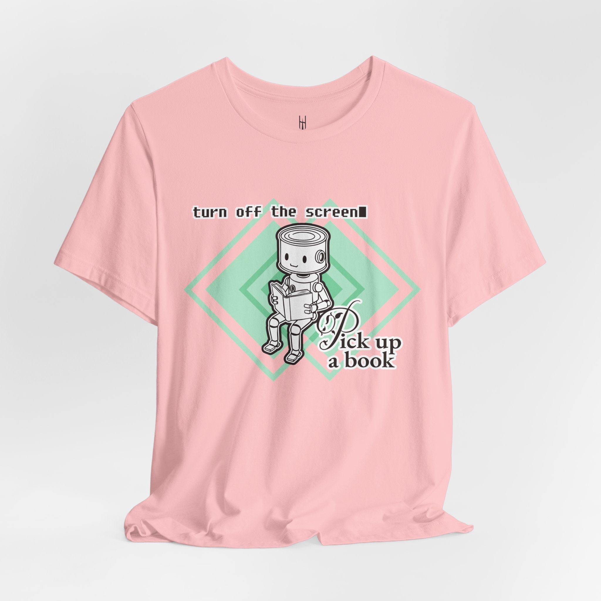 The Analog Observer: "Pick Up a Book" Robot Tee