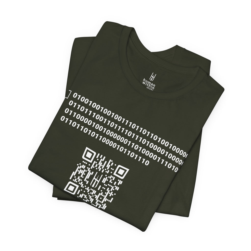 The Binary Code Tee: "I Am Not Human"