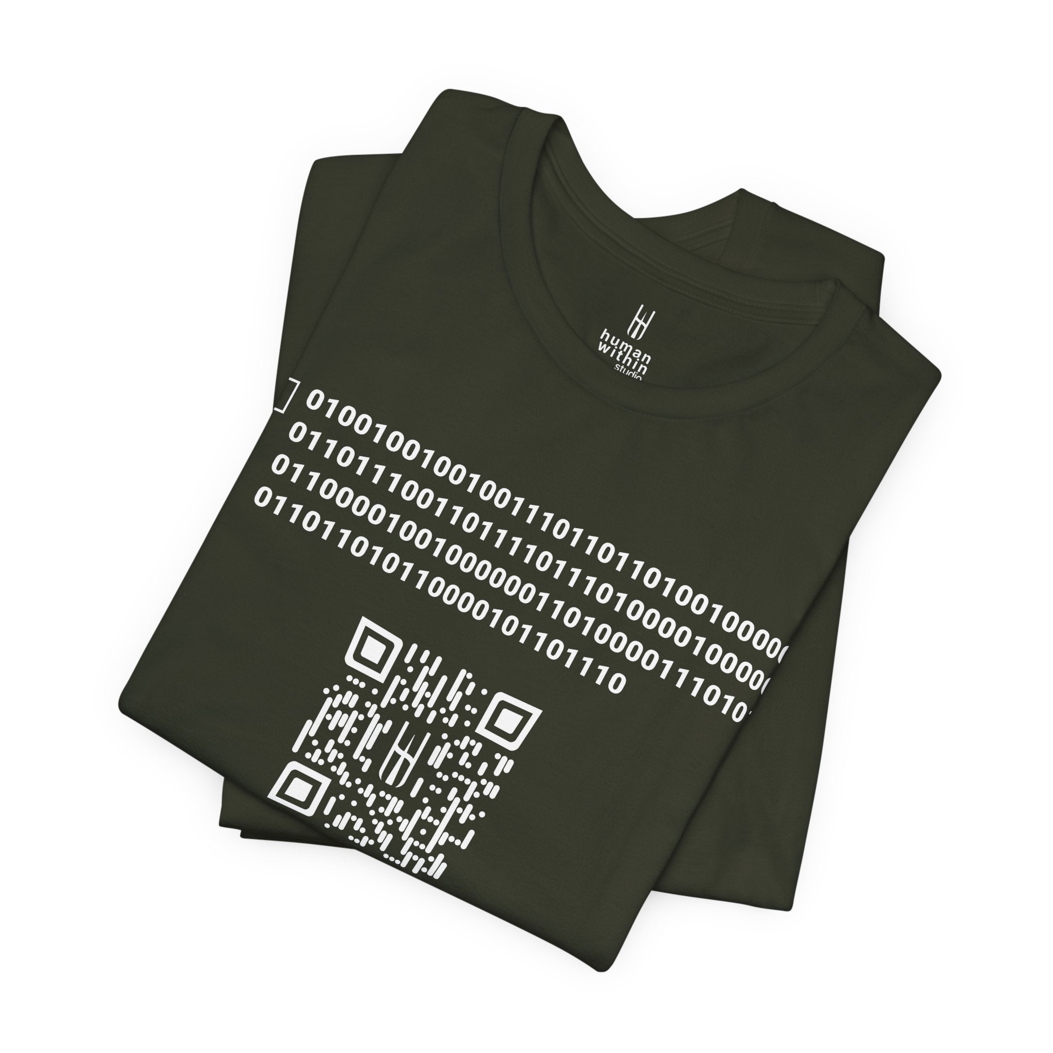 The Binary Code Tee: "I Am Not Human"