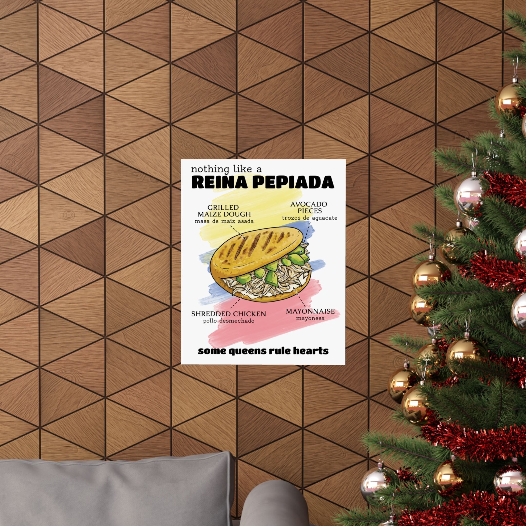 The Reina Pepiada: Museum-Grade Anatomy Poster