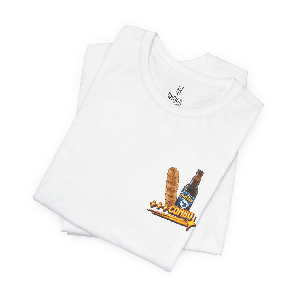 Tequeño + Malt Soda Combo T-Shirt — Retro Pixel Streetwear