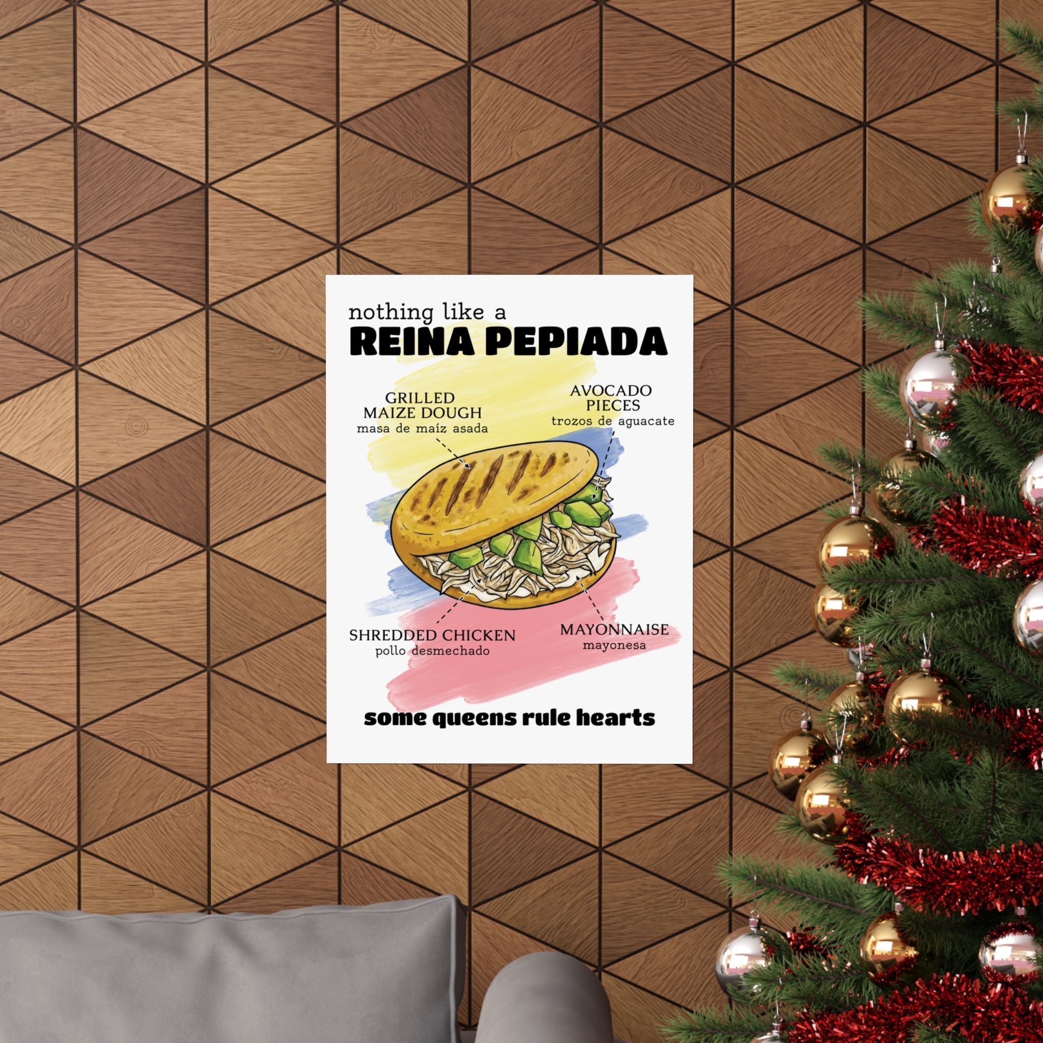 The Reina Pepiada: Museum-Grade Anatomy Poster