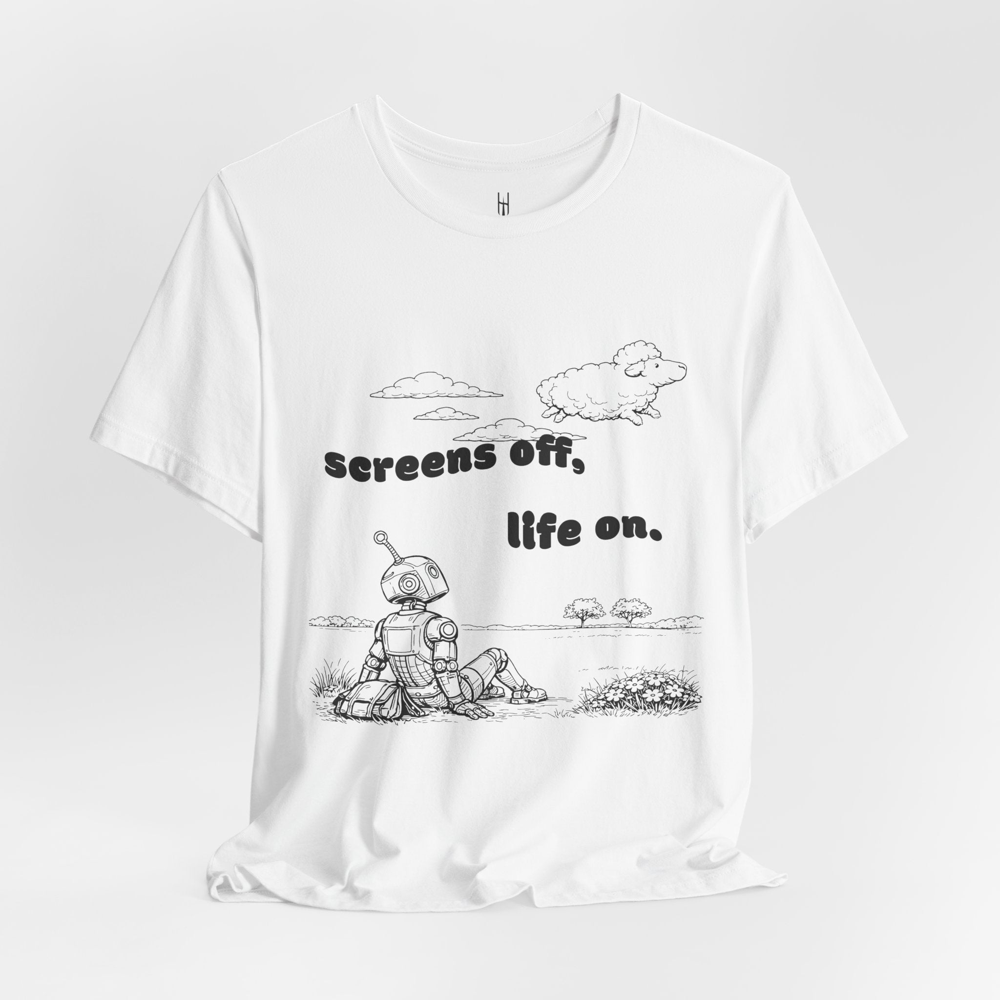 The Analog Observer: "Screens Off, Life On" Retro Tee