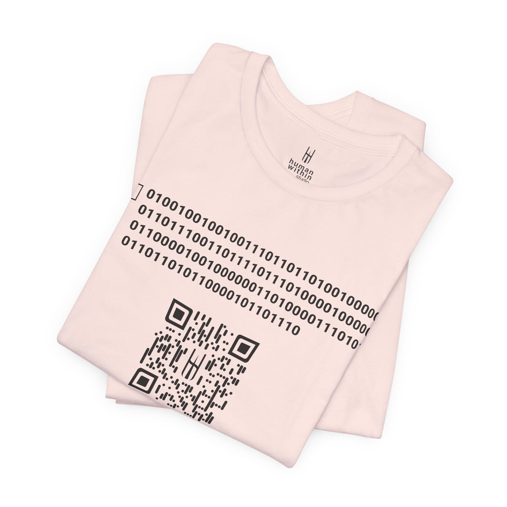 The Binary Code Tee: "I Am Not Human"
