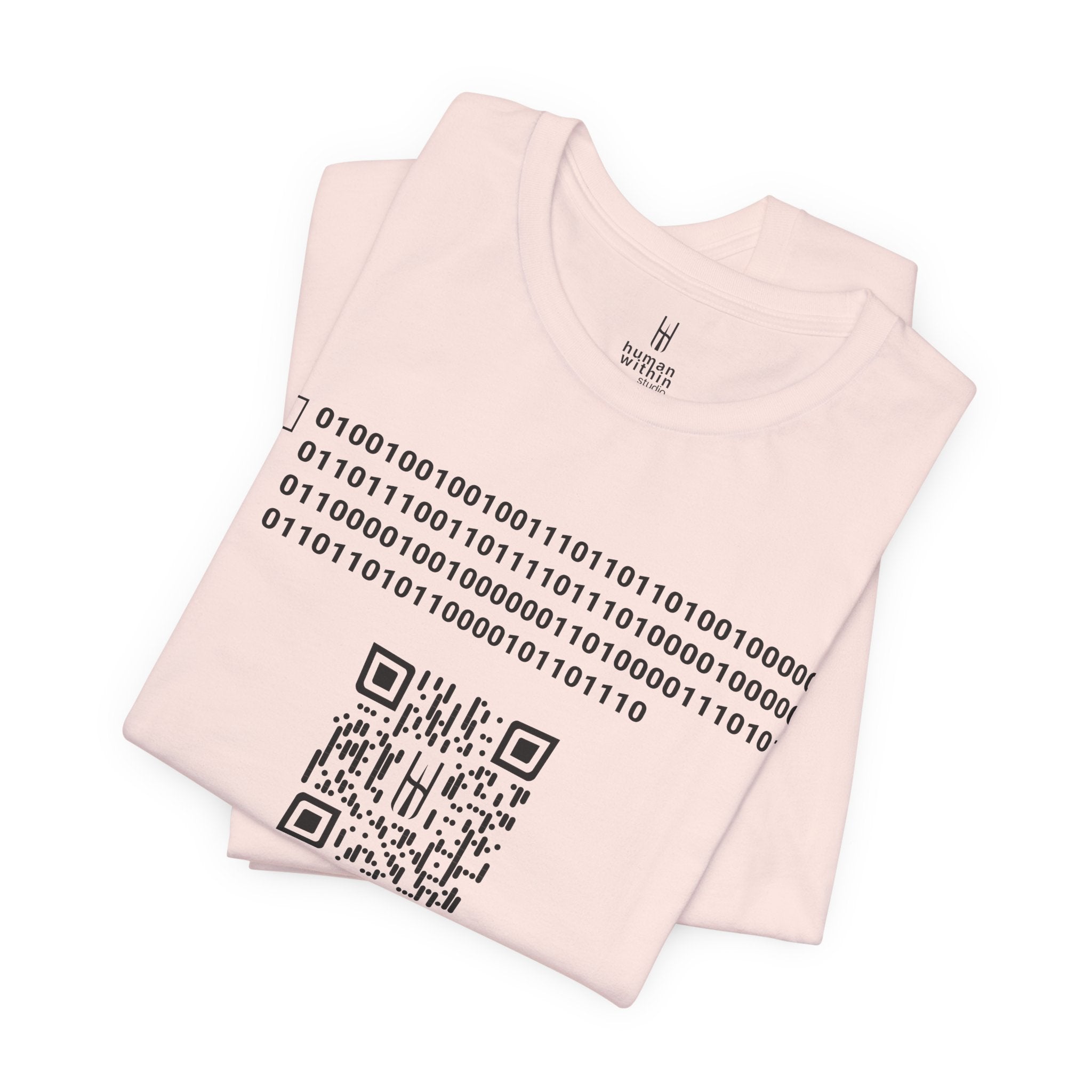 The Binary Code Tee: "I Am Not Human"
