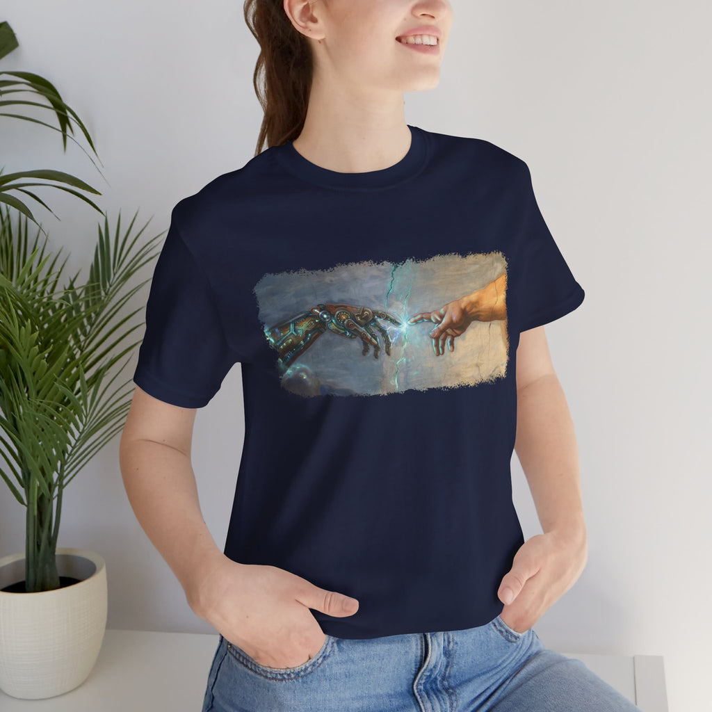 Creation Spark: Human & Robot Hands Tee