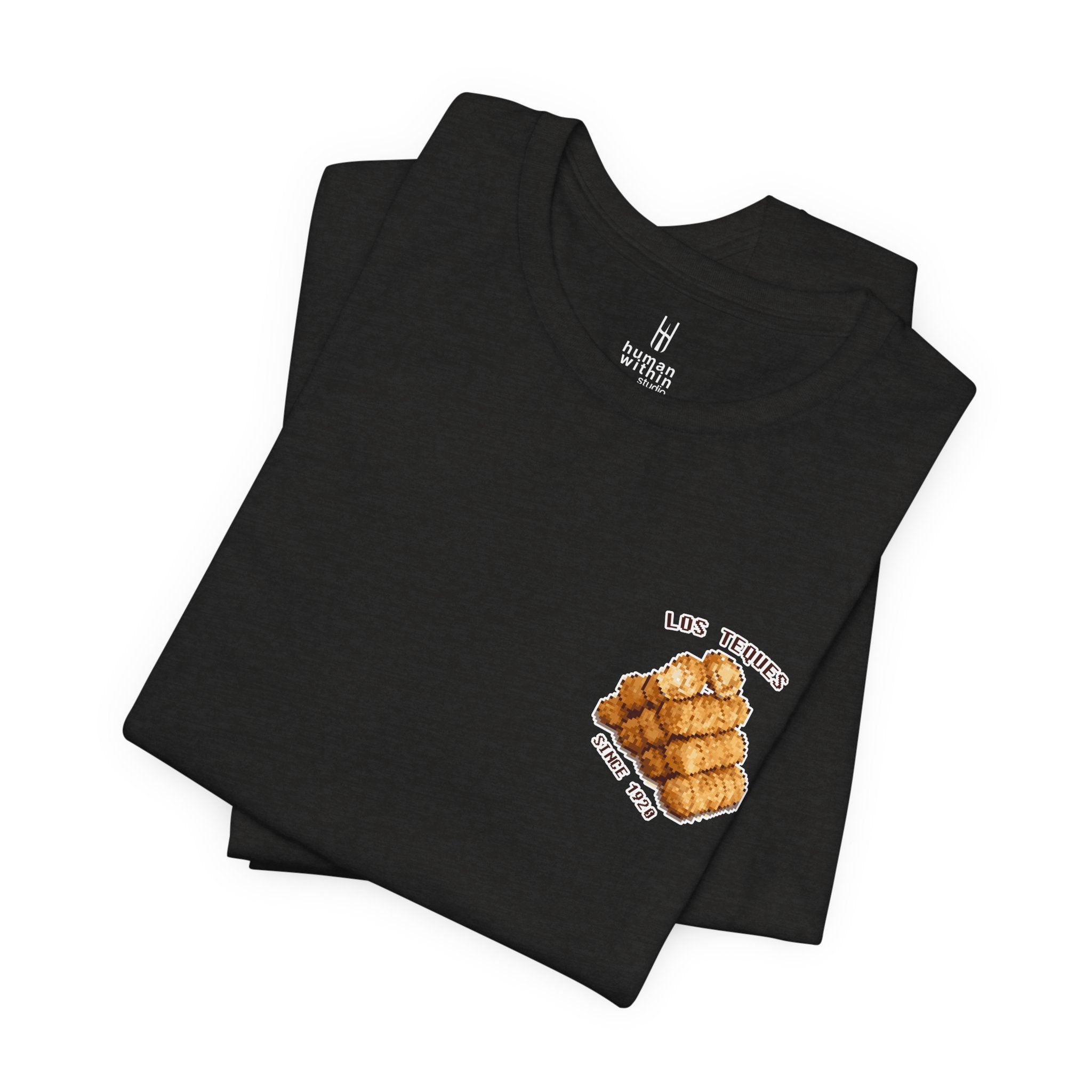 Los Teques Tequeños Tee — Retro 8‑Bit Venezuelan Streetwear