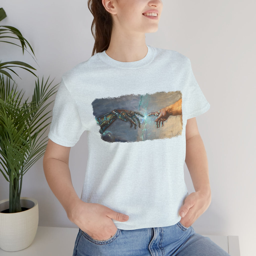 Creation Spark: Human & Robot Hands Tee