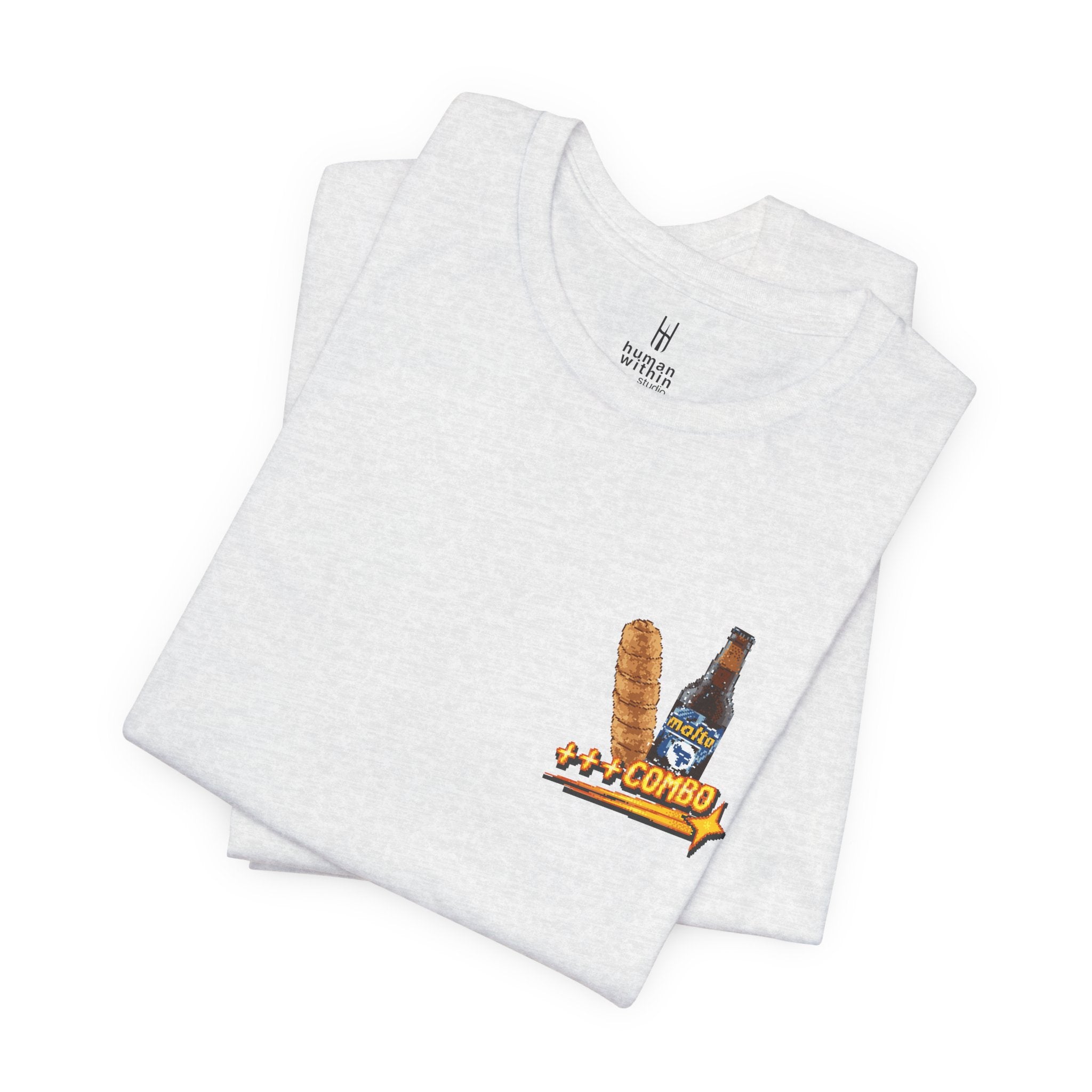 Tequeño + Malt Soda Combo T-Shirt — Retro Pixel Streetwear