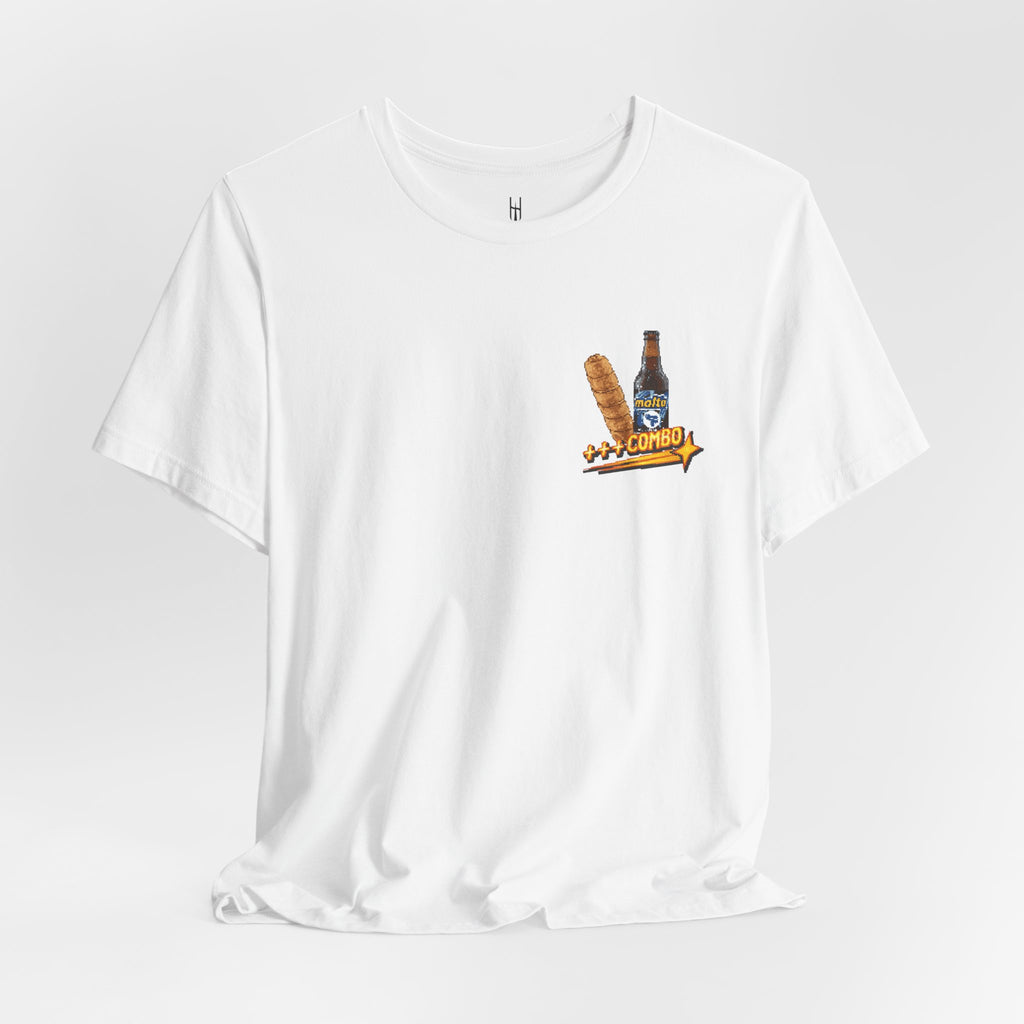 Tequeño + Malt Soda Combo T-Shirt — Retro Pixel Streetwear