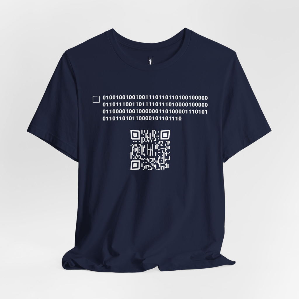 The Binary Code Tee: "I Am Not Human"