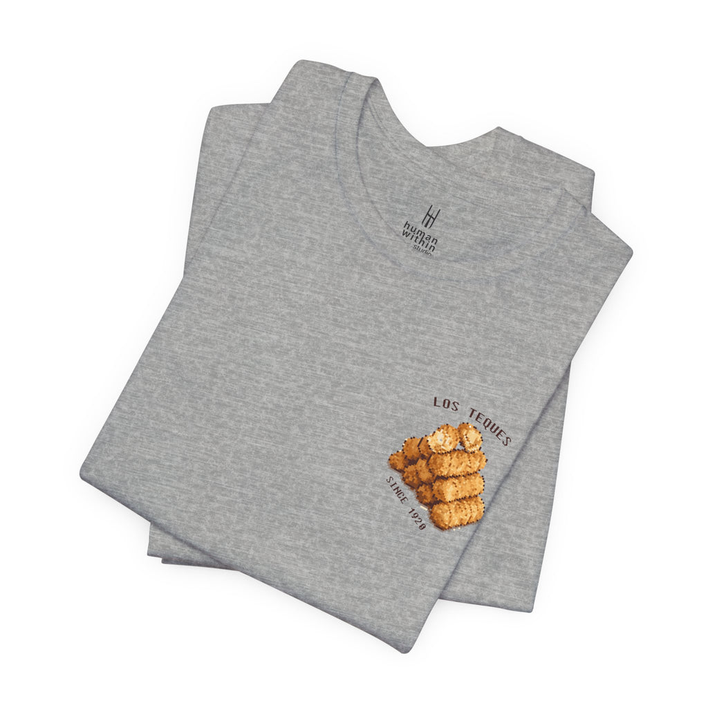 Los Teques Tequeños Tee — Retro 8‑Bit Venezuelan Streetwear