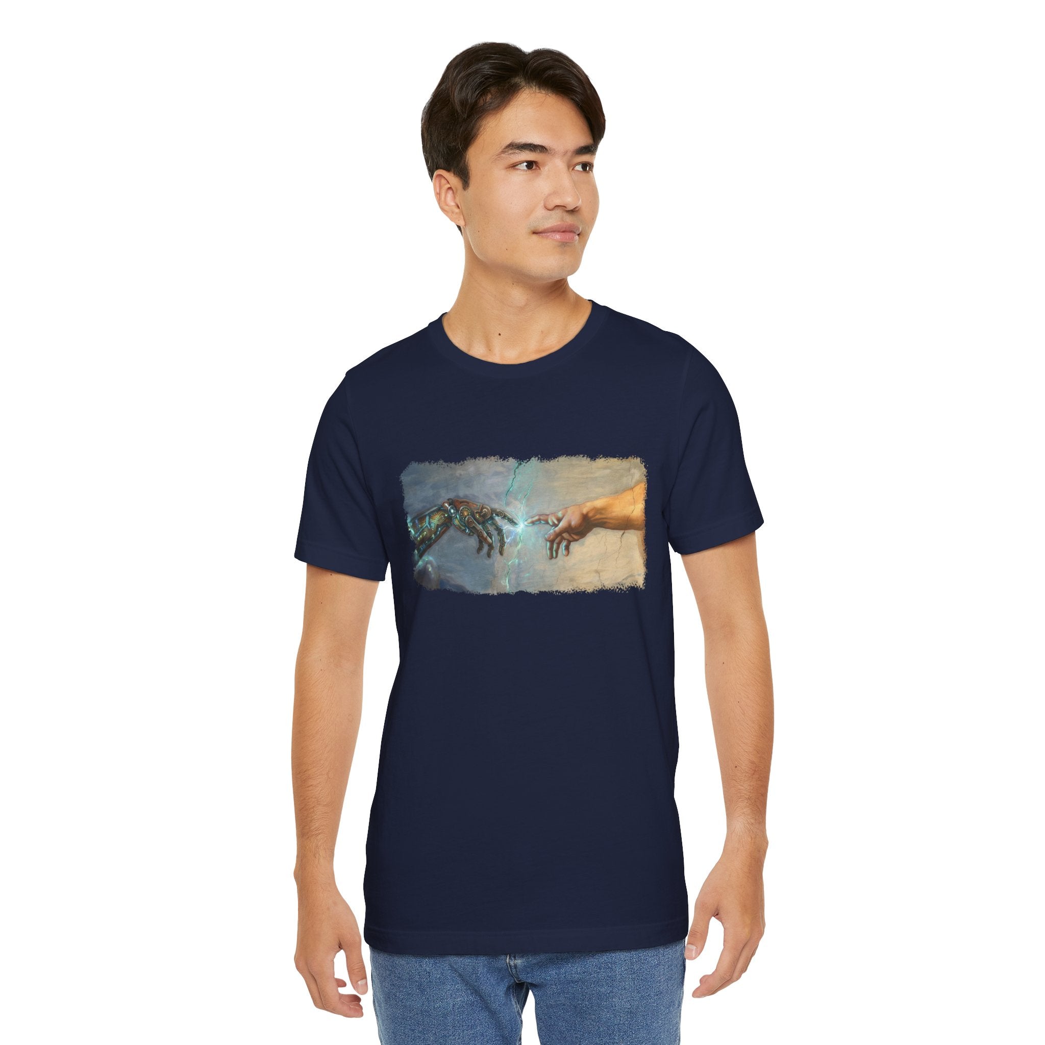 Creation Spark: Human & Robot Hands Tee
