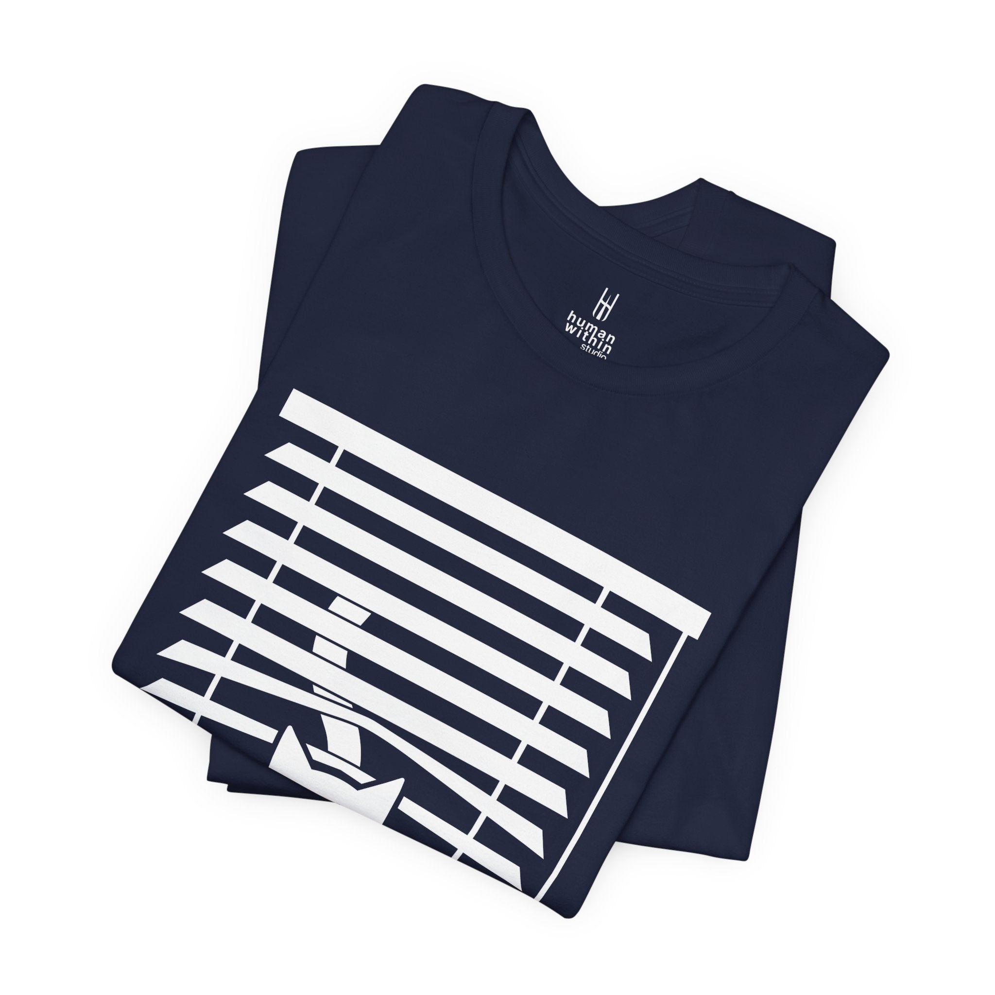 The Midnight Gaze: Cat in the Blinds Double-Sided Tee