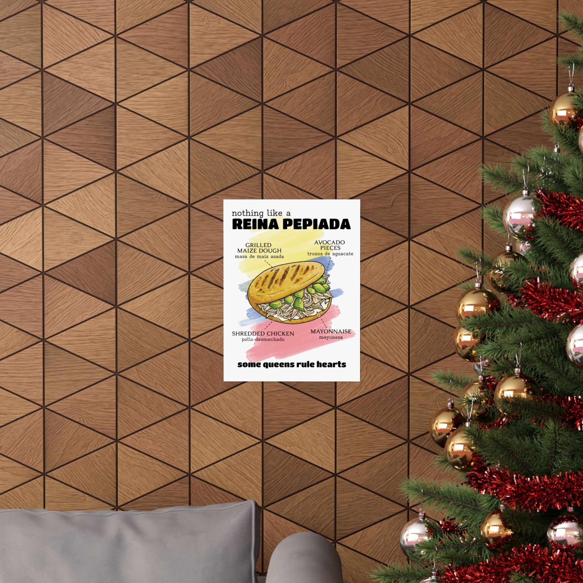 The Reina Pepiada: Museum-Grade Anatomy Poster