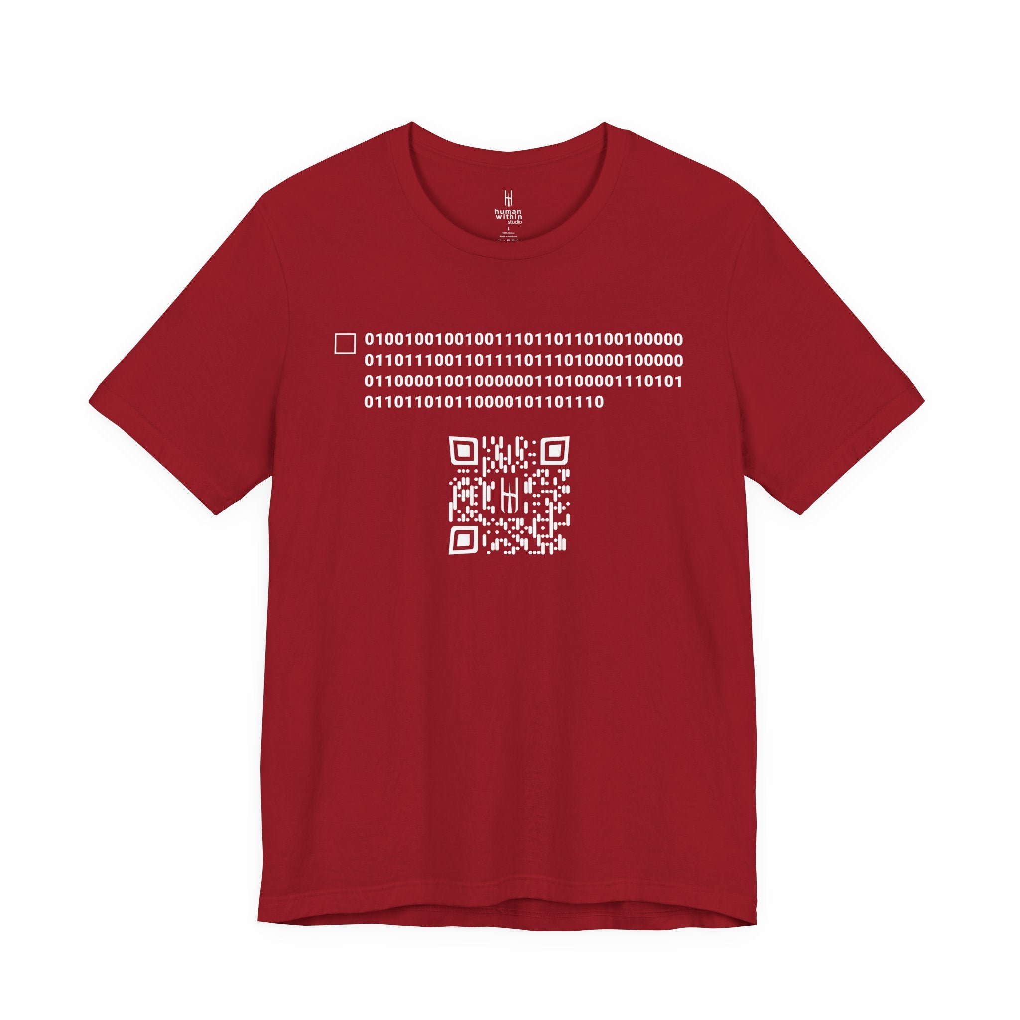 The Binary Code Tee: "I Am Not Human"