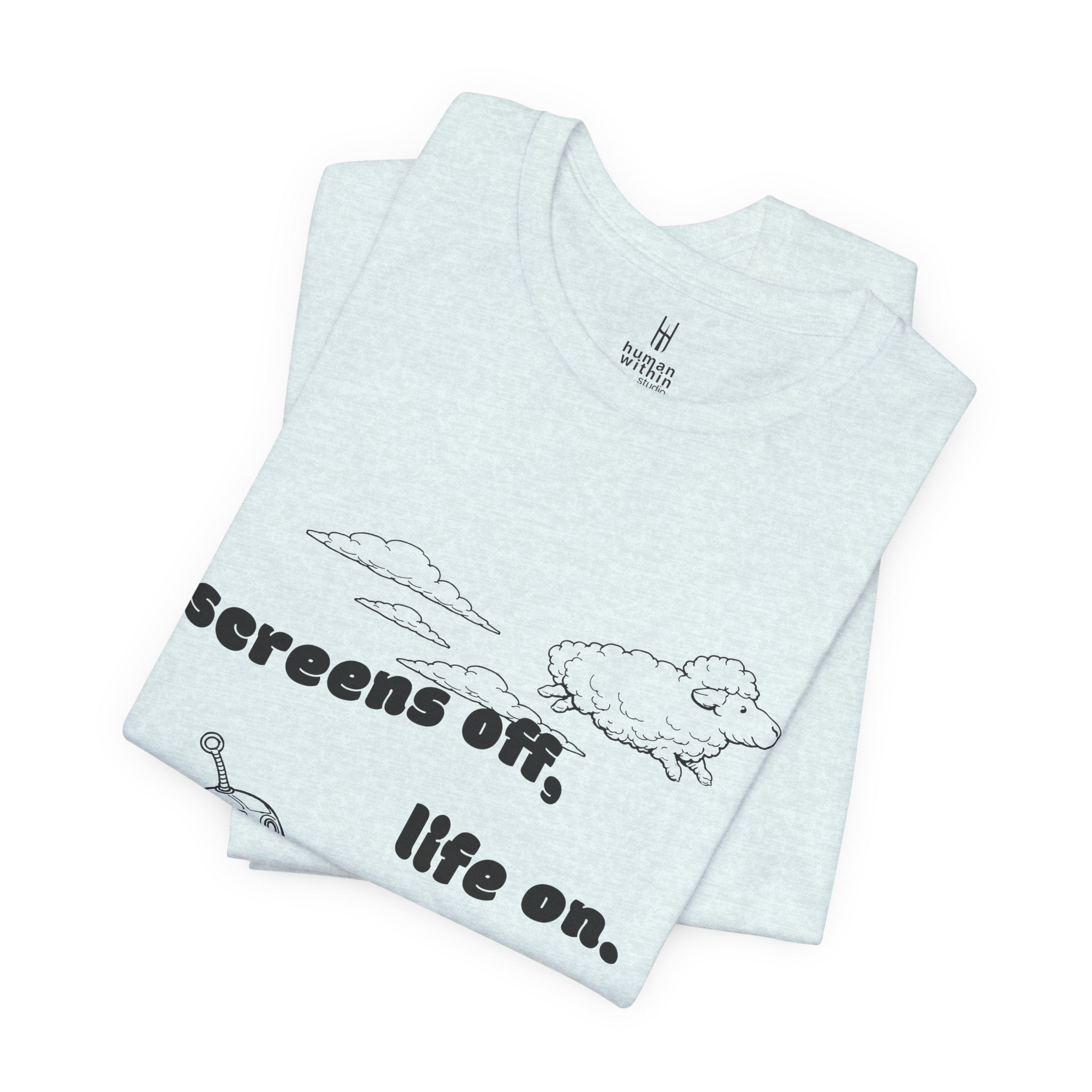 The Analog Observer: "Screens Off, Life On" Retro Tee