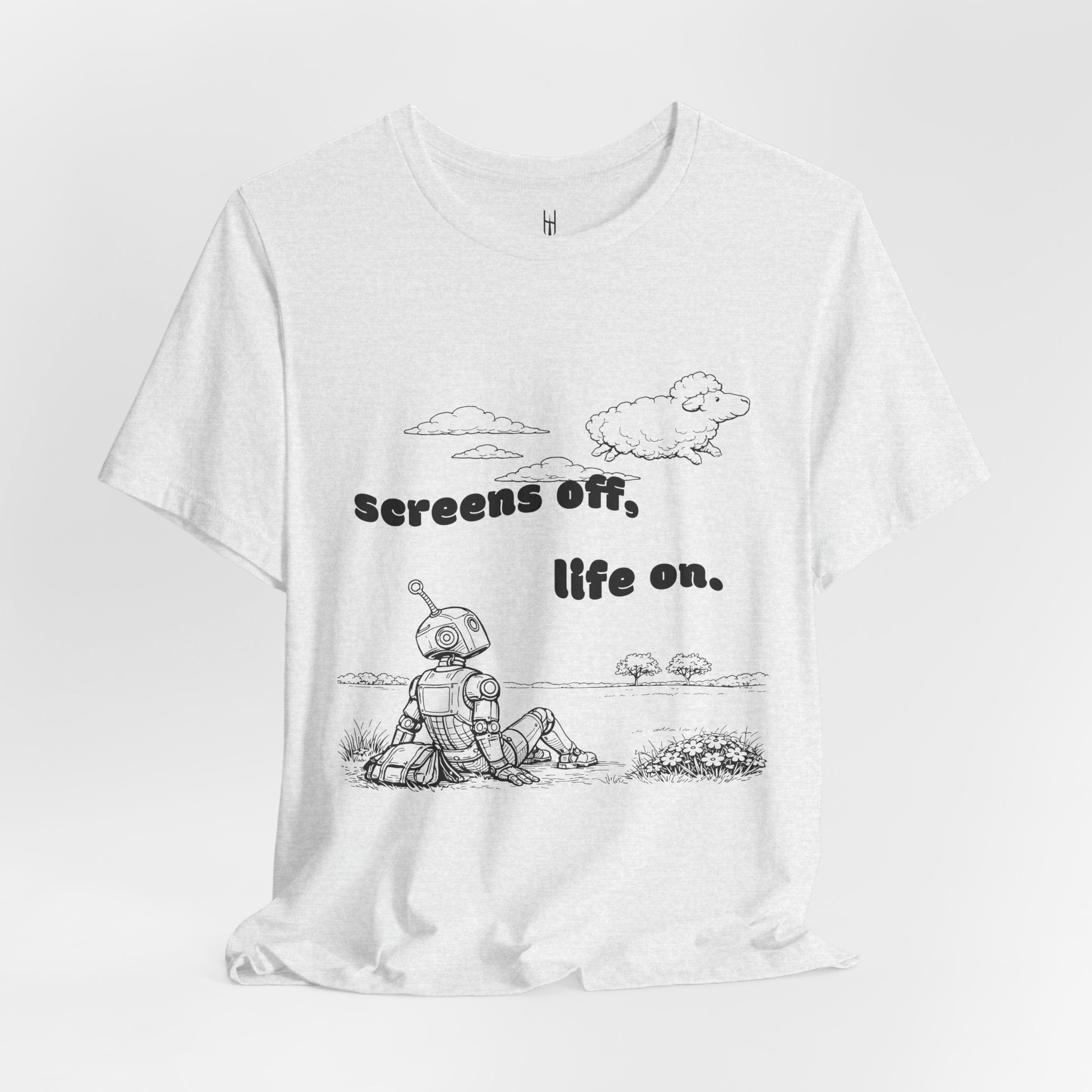 The Analog Observer: "Screens Off, Life On" Retro Tee