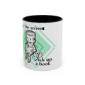 The Analog Observer: "Pick Up a Book" Accent Mug