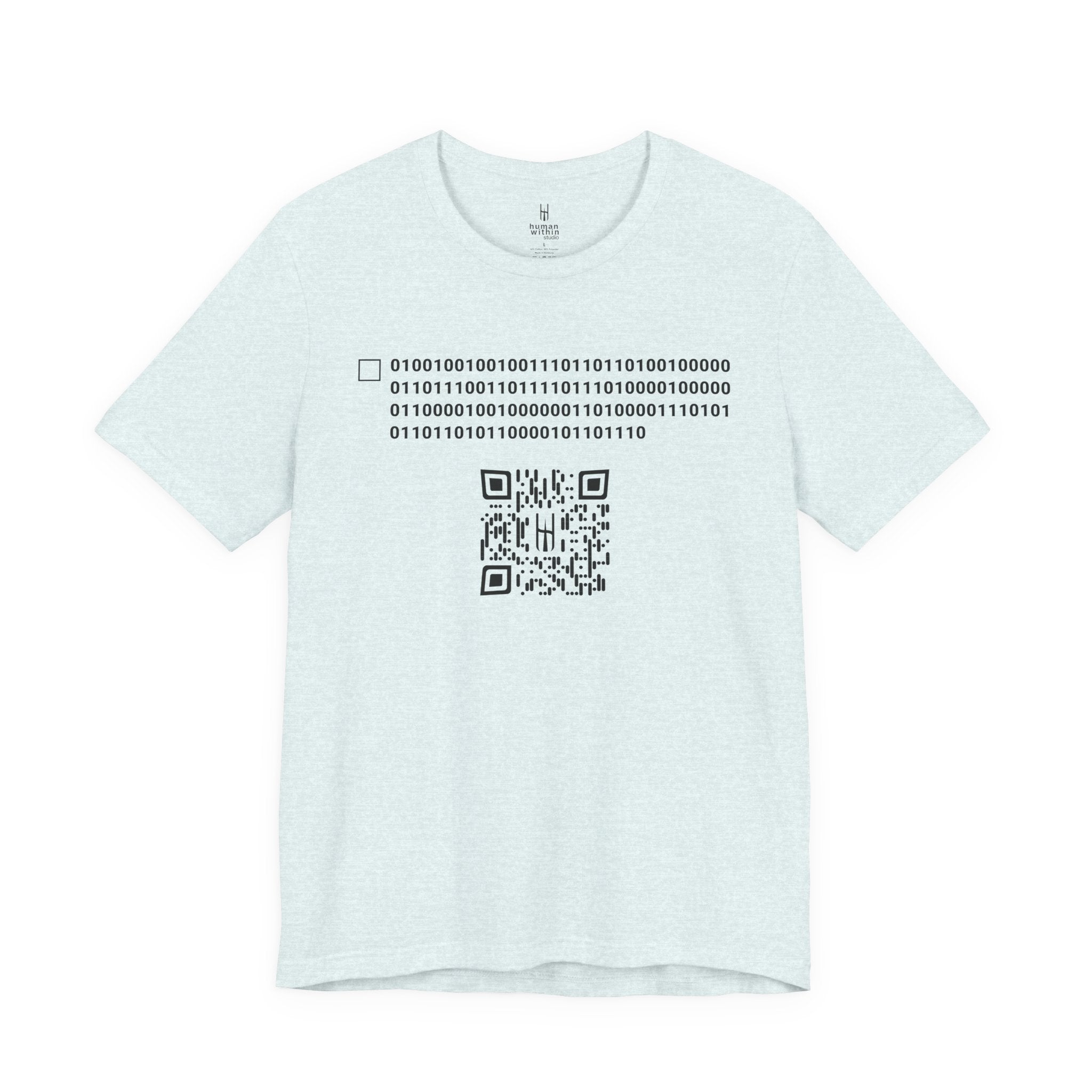 The Binary Code Tee: "I Am Not Human"