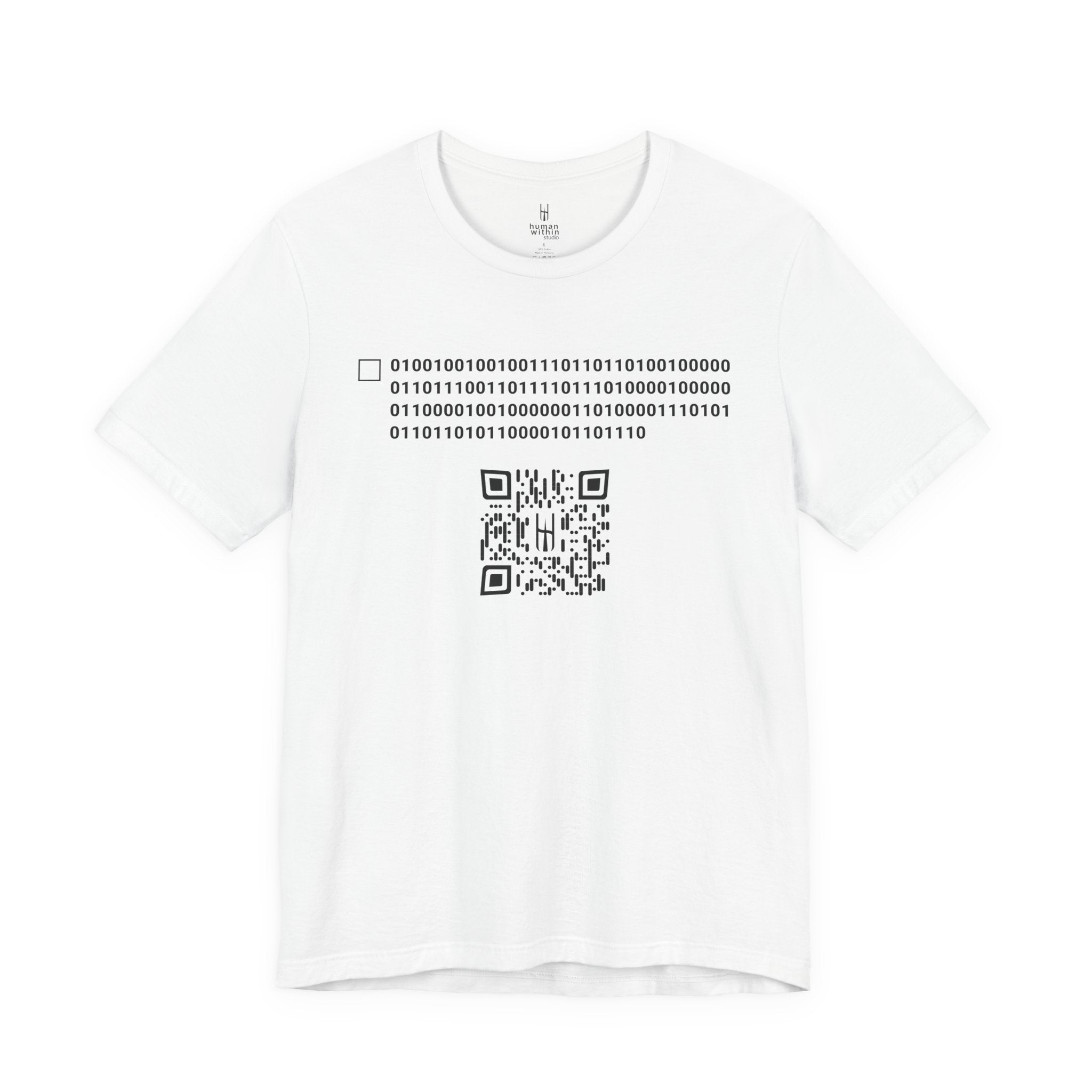 The Binary Code Tee: "I Am Not Human"