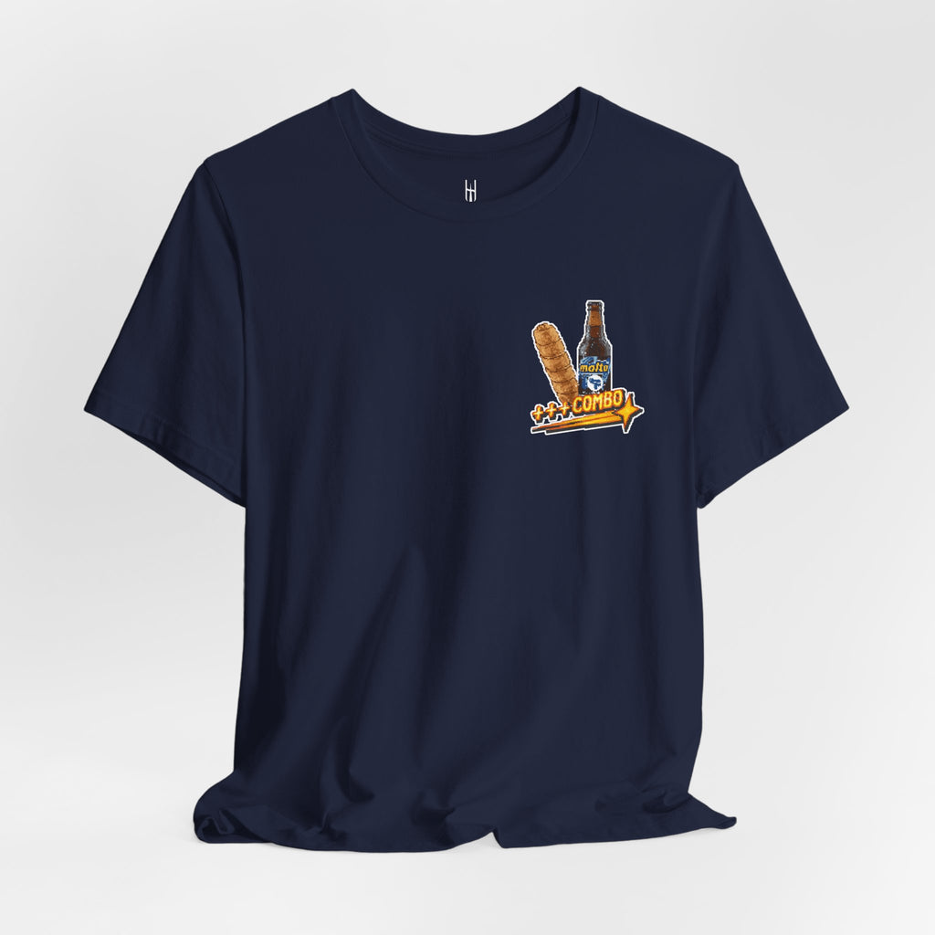 Tequeño + Malt Soda Combo T-Shirt — Retro Pixel Streetwear