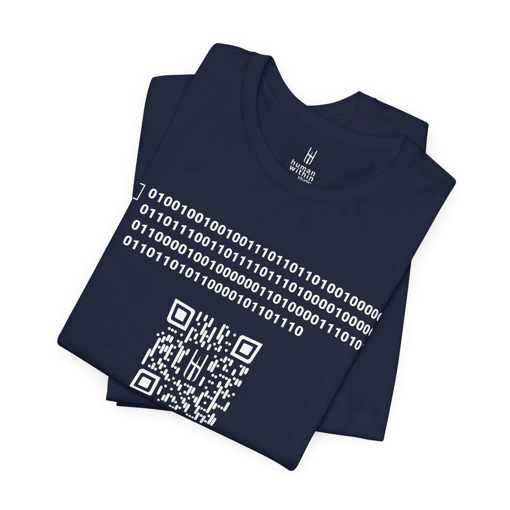 The Binary Code Tee: "I Am Not Human"