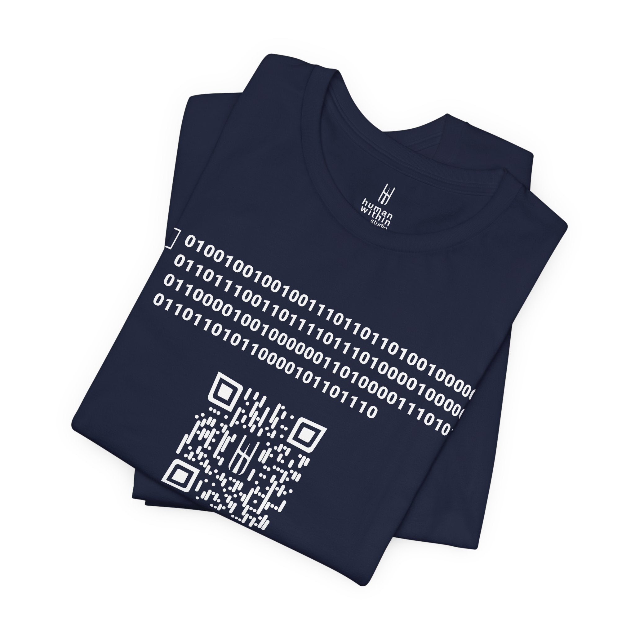The Binary Code Tee: "I Am Not Human"