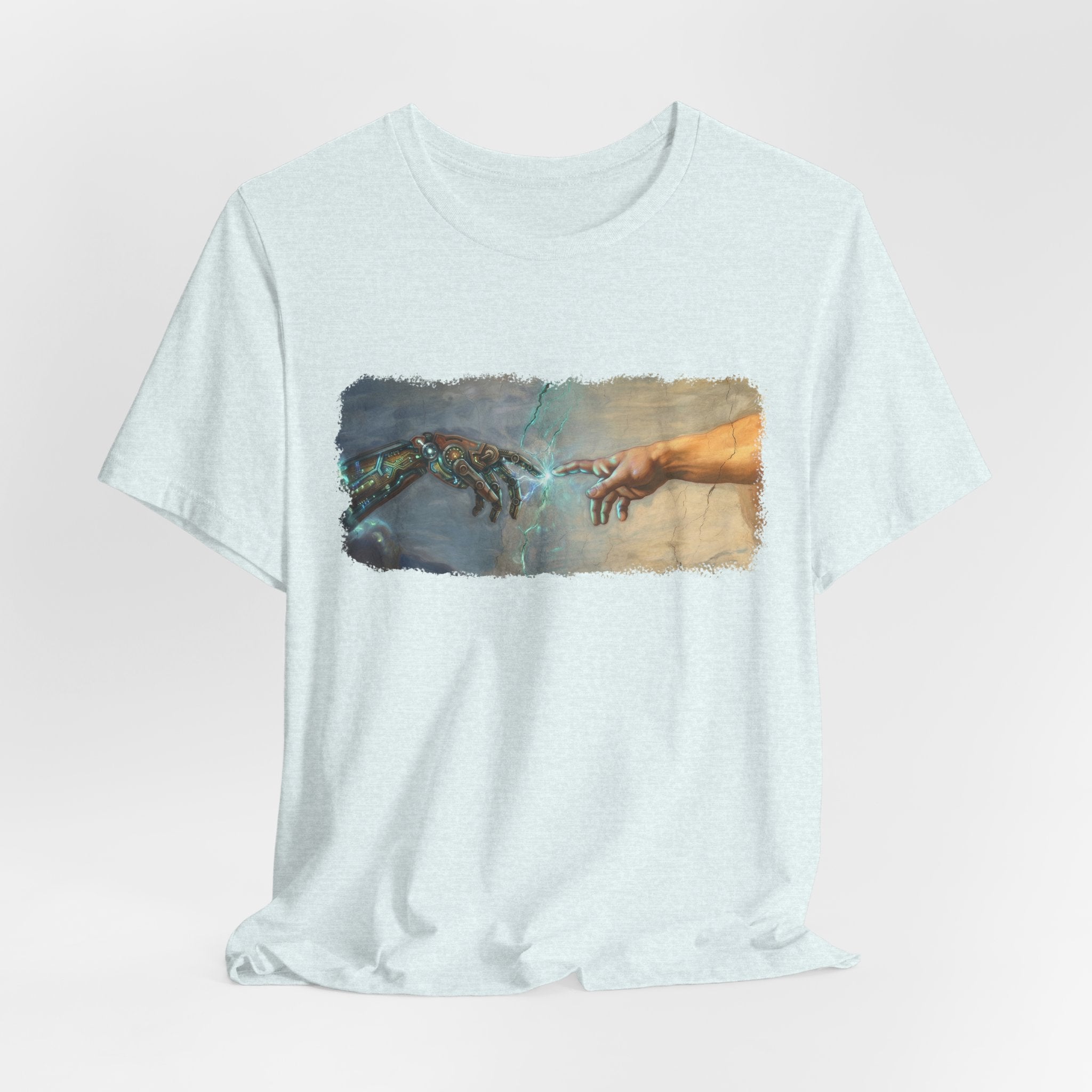 Creation Spark: Human & Robot Hands Tee