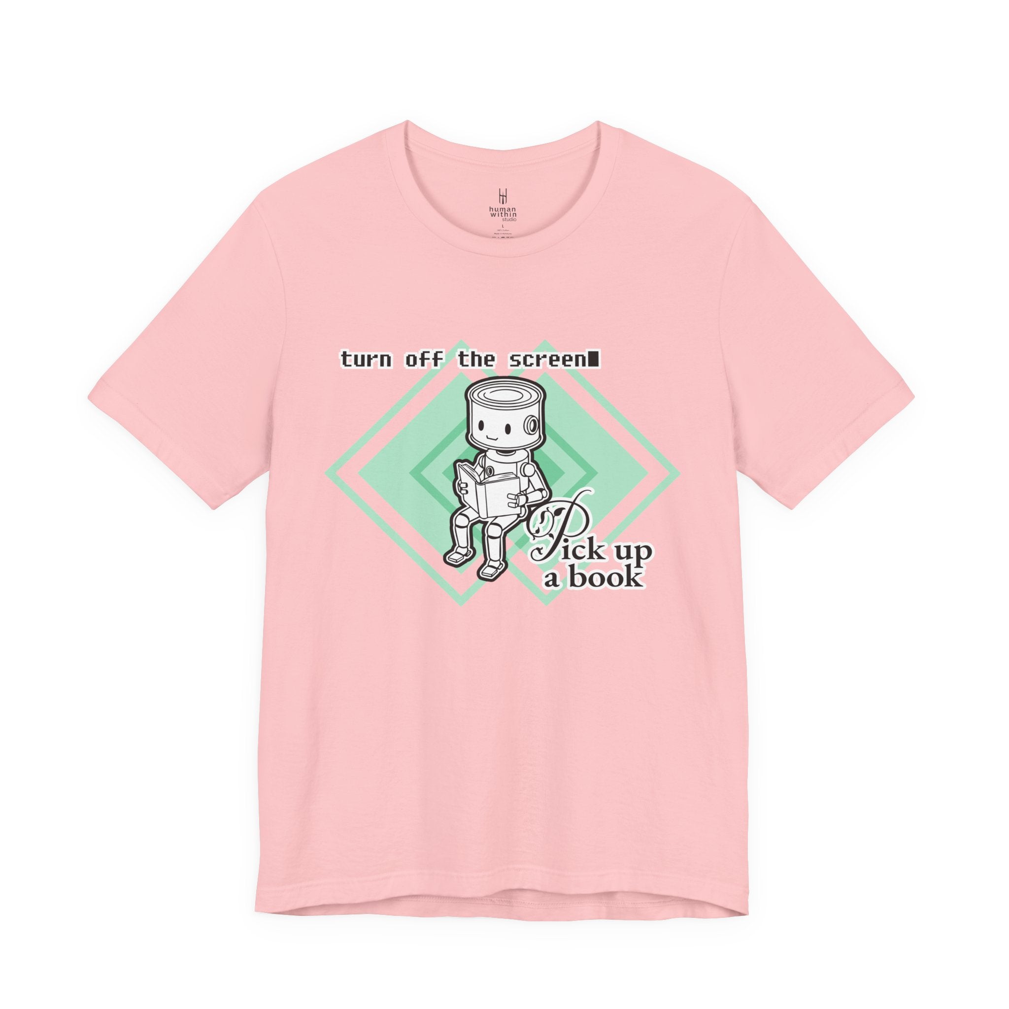 The Analog Observer: "Pick Up a Book" Robot Tee
