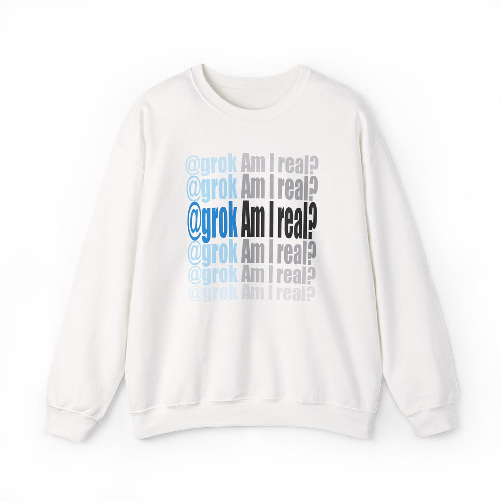 The "Am I Real?" Glitch Crewneck