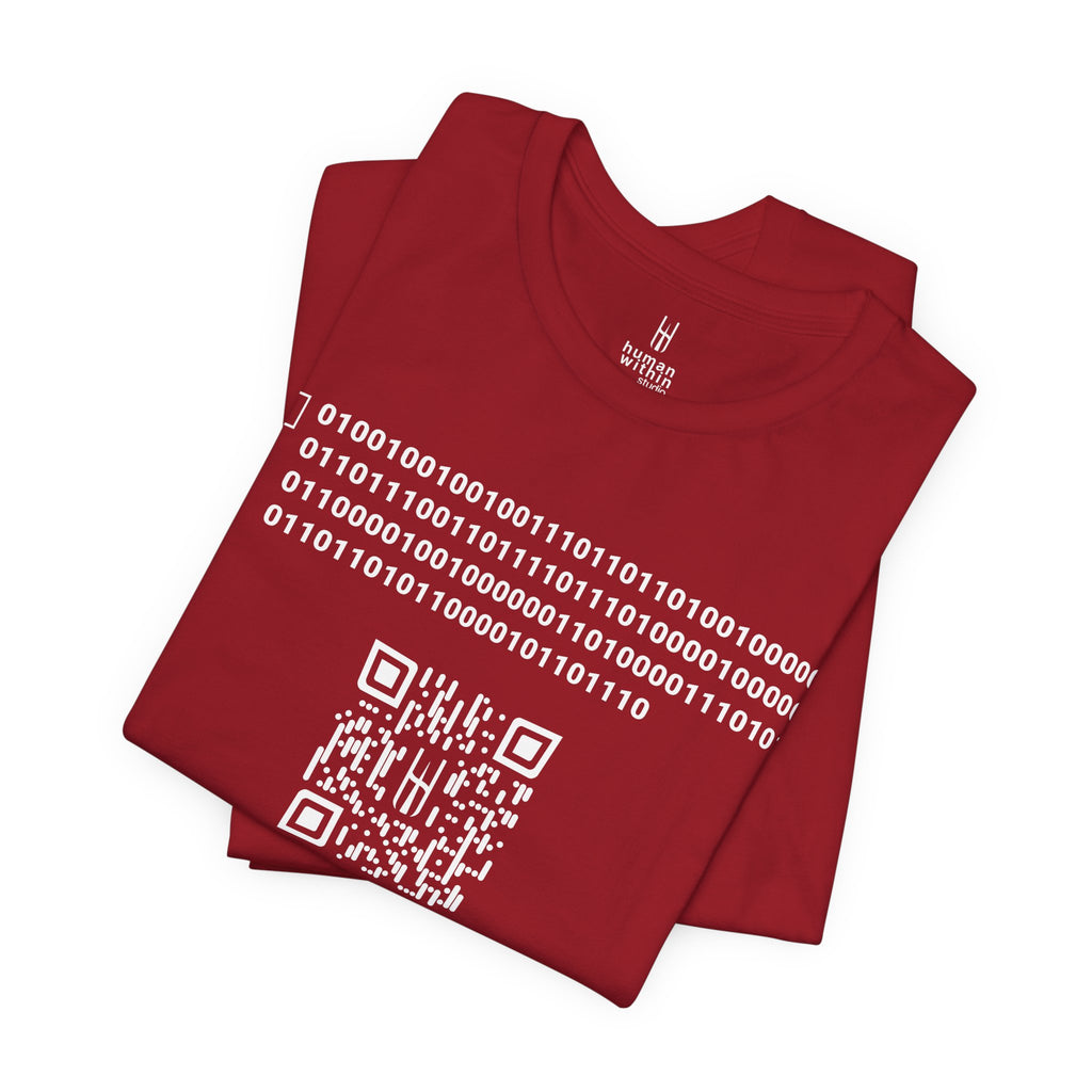 The Binary Code Tee: "I Am Not Human"