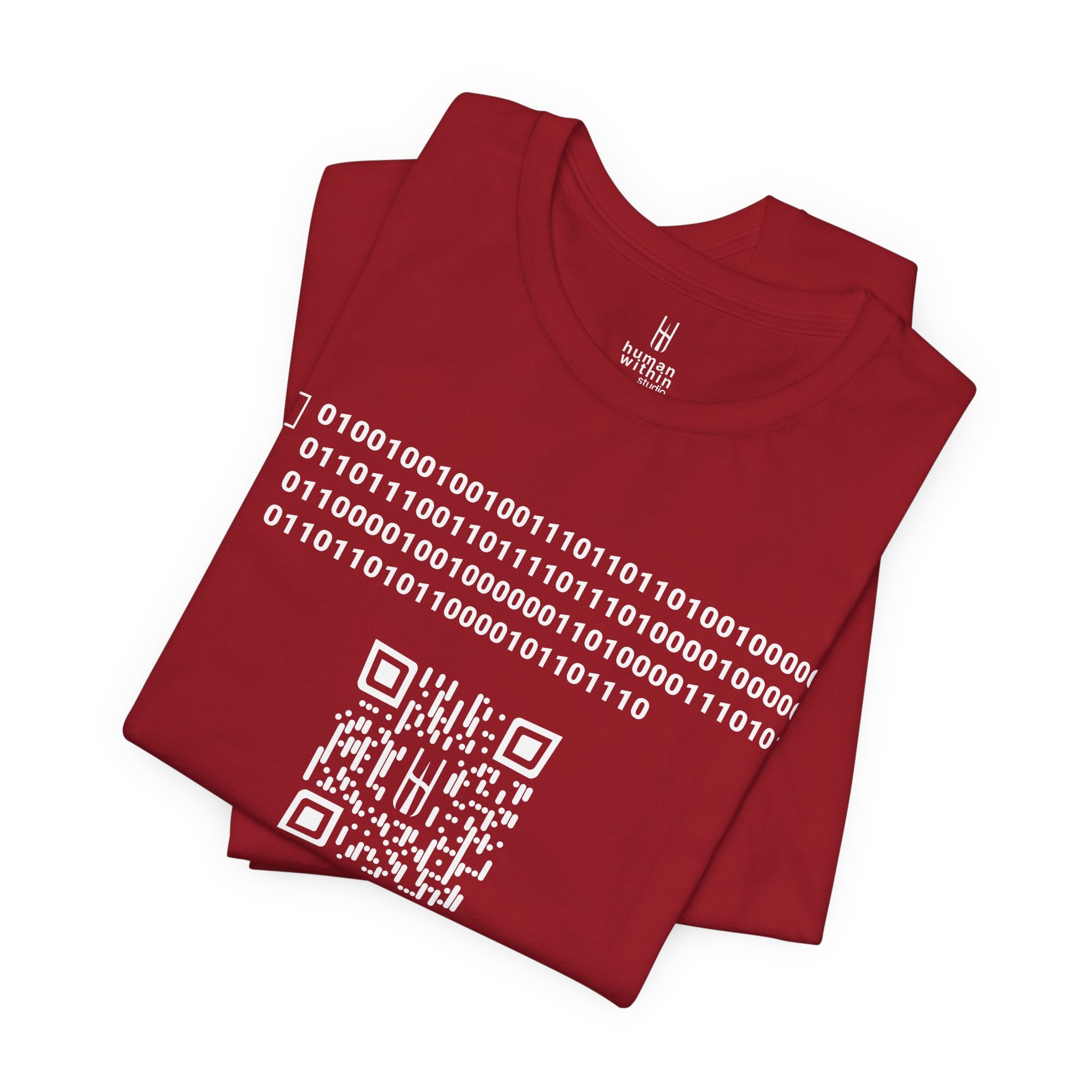 The Binary Code Tee: "I Am Not Human"