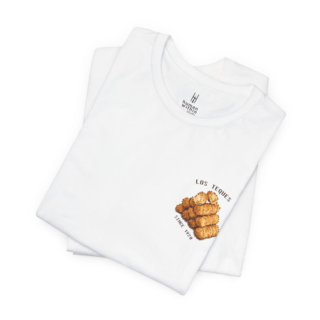 Los Teques Tequeños Tee — Retro 8‑Bit Venezuelan Streetwear