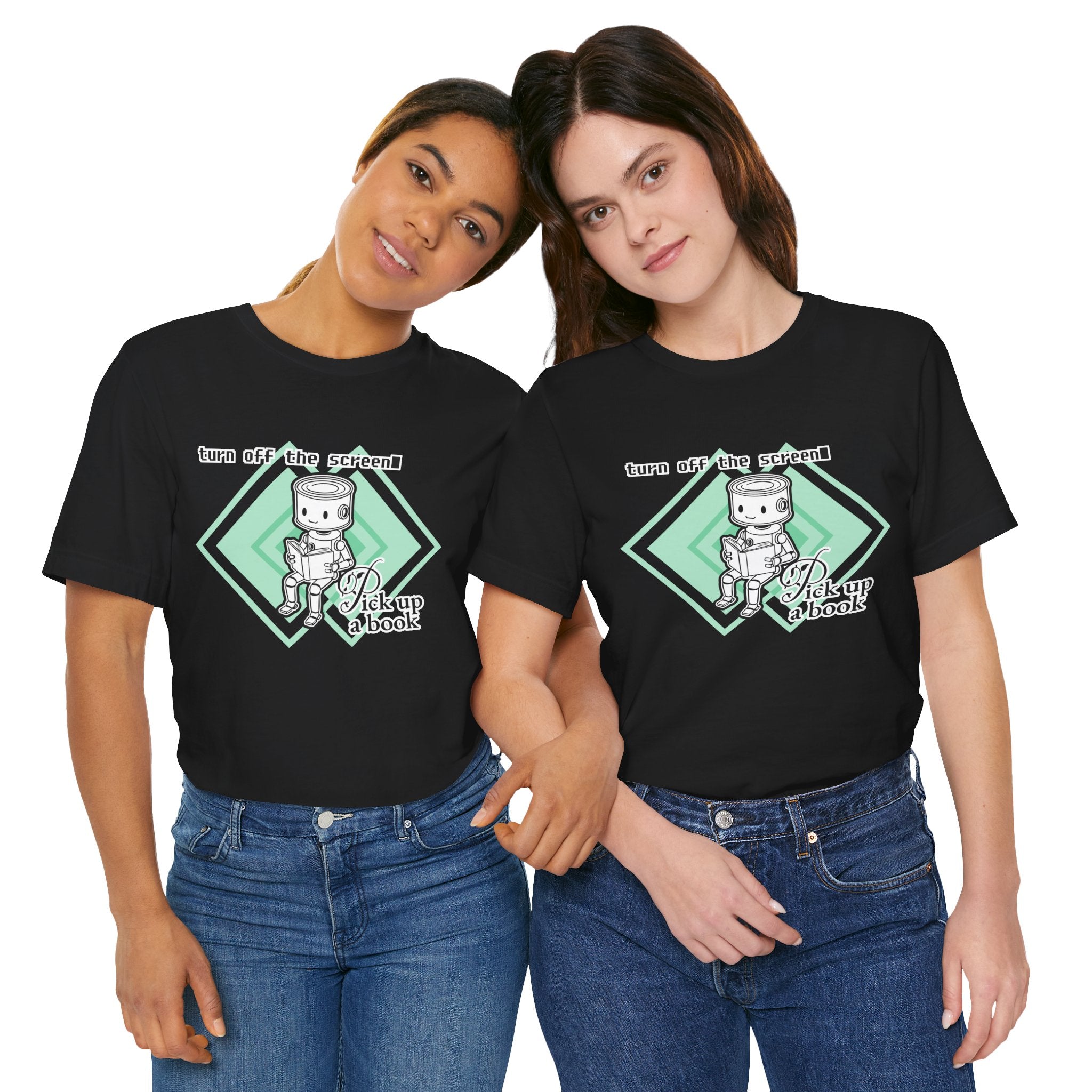 The Analog Observer: "Pick Up a Book" Robot Tee