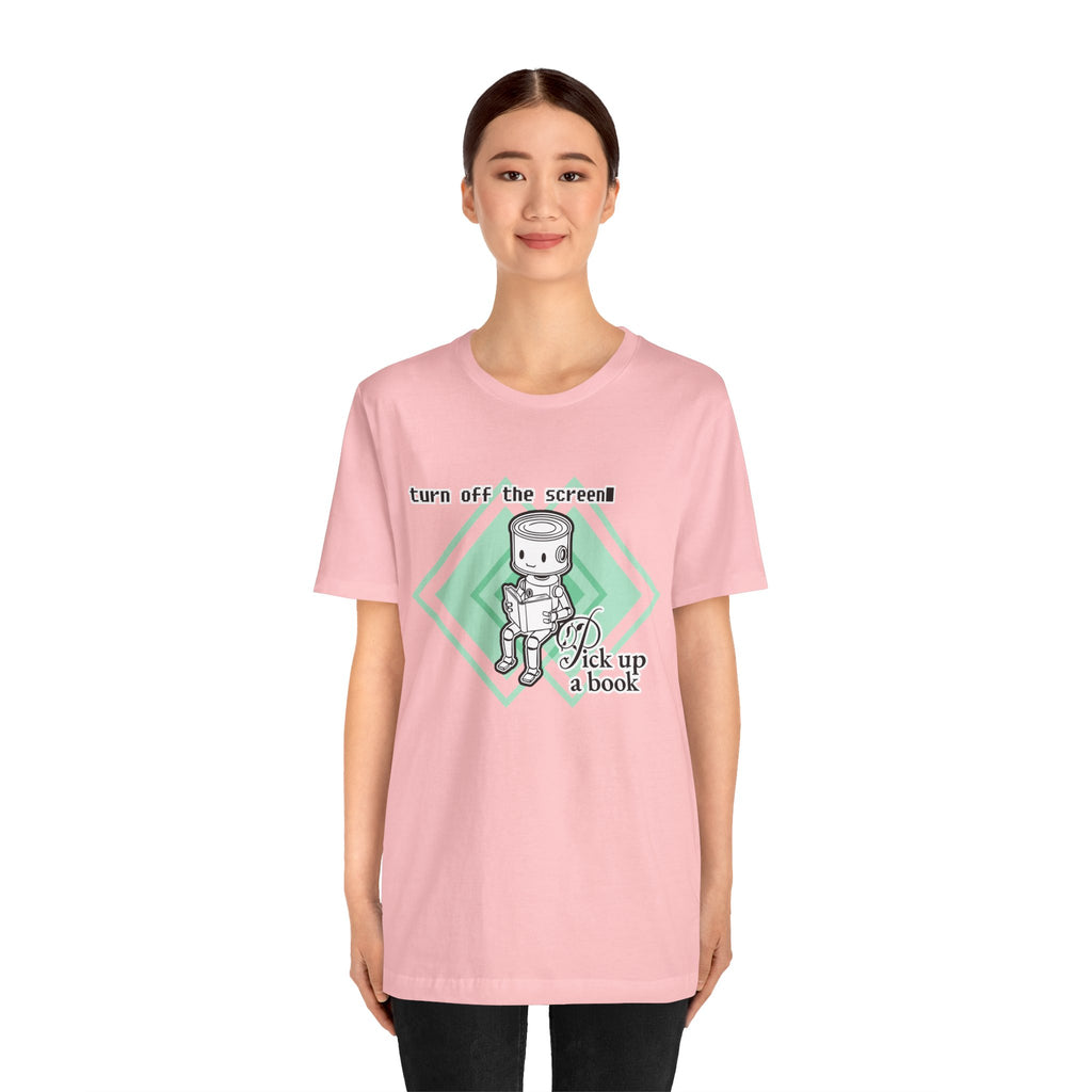 The Analog Observer: "Pick Up a Book" Robot Tee