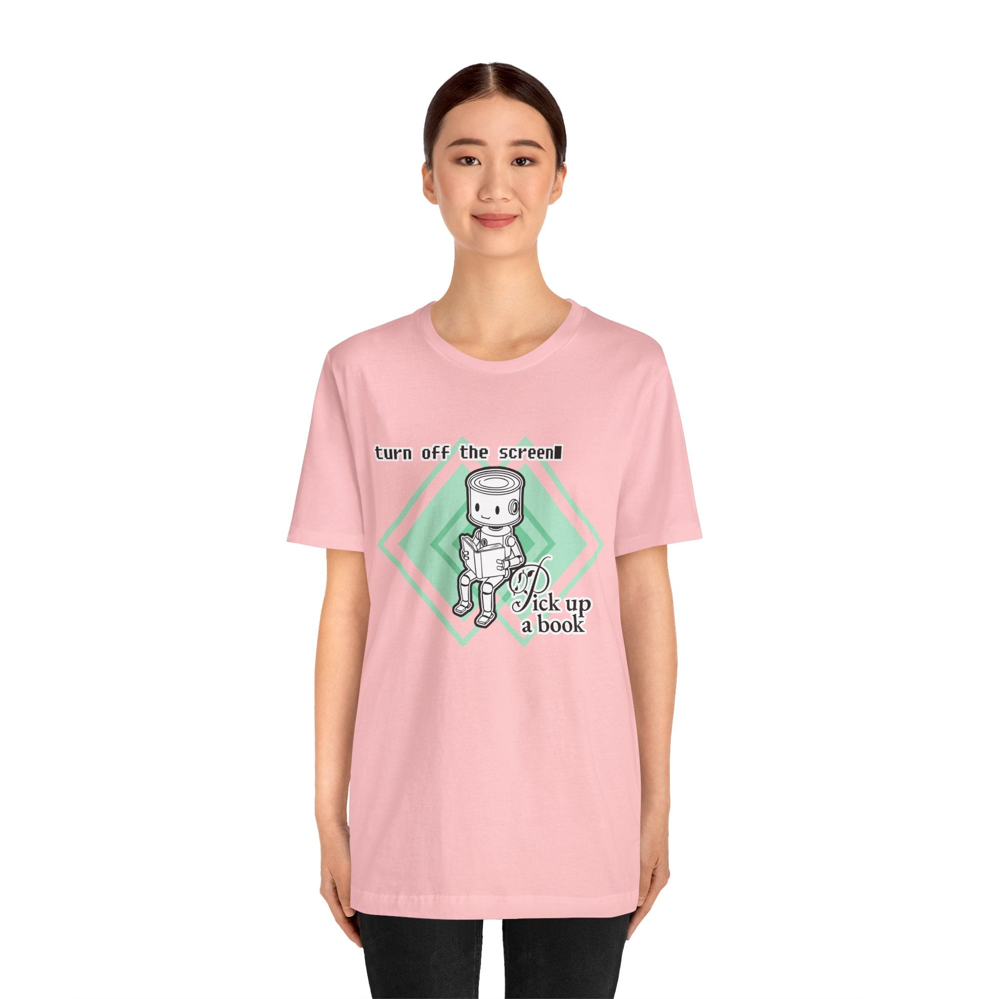 The Analog Observer: "Pick Up a Book" Robot Tee