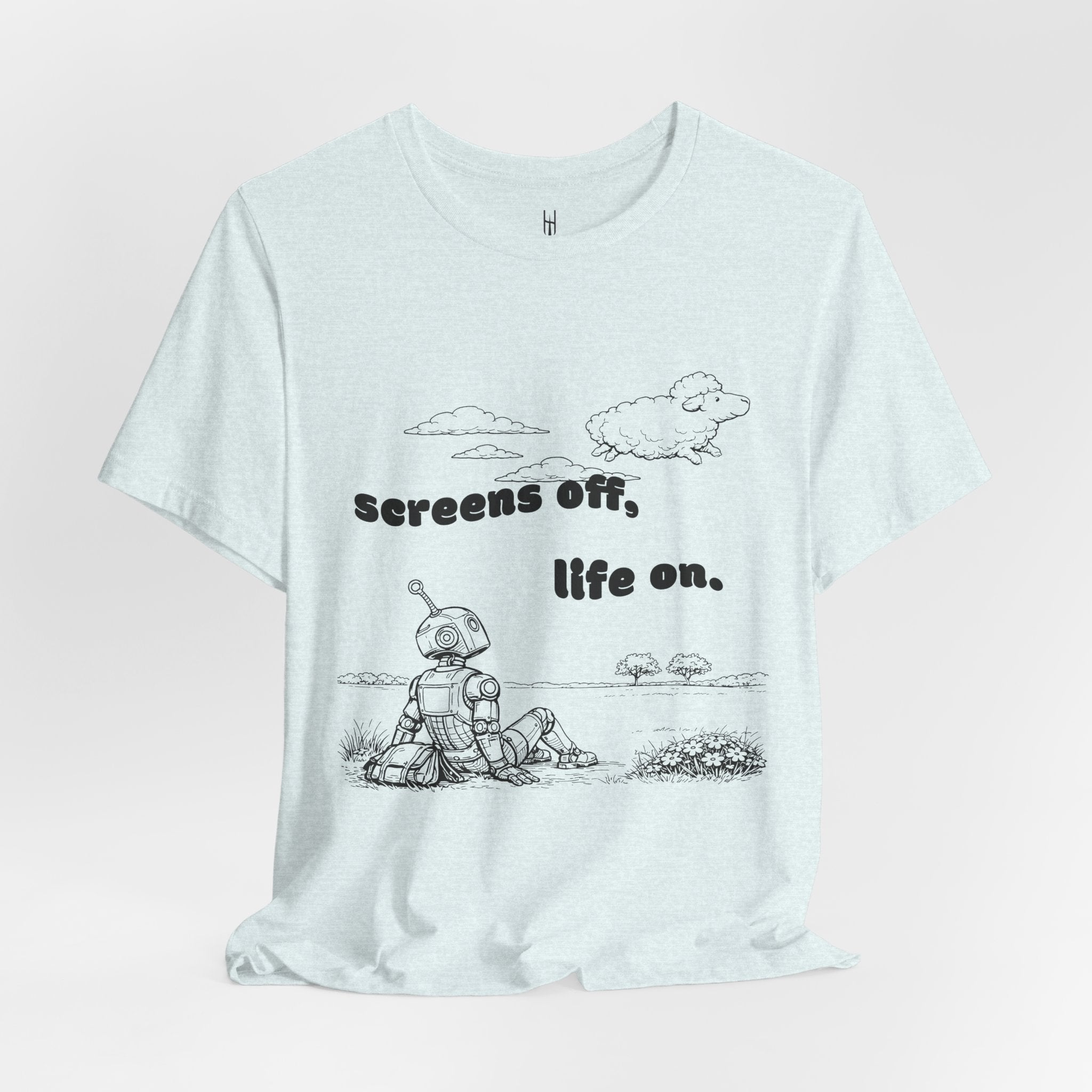The Analog Observer: "Screens Off, Life On" Retro Tee