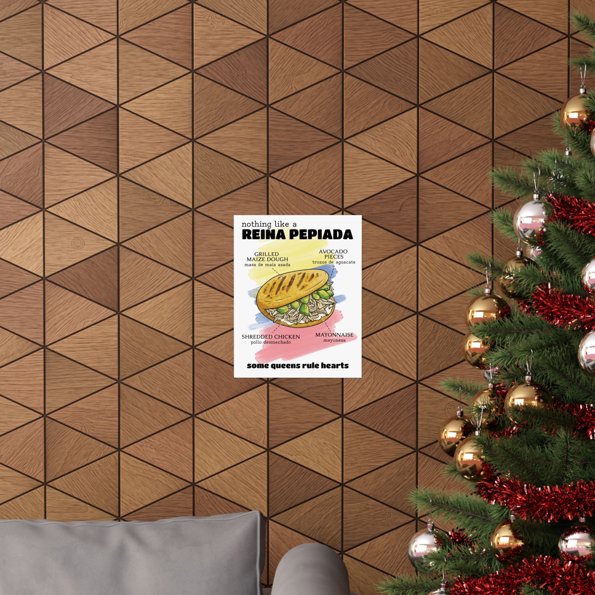 The Reina Pepiada: Museum-Grade Anatomy Poster