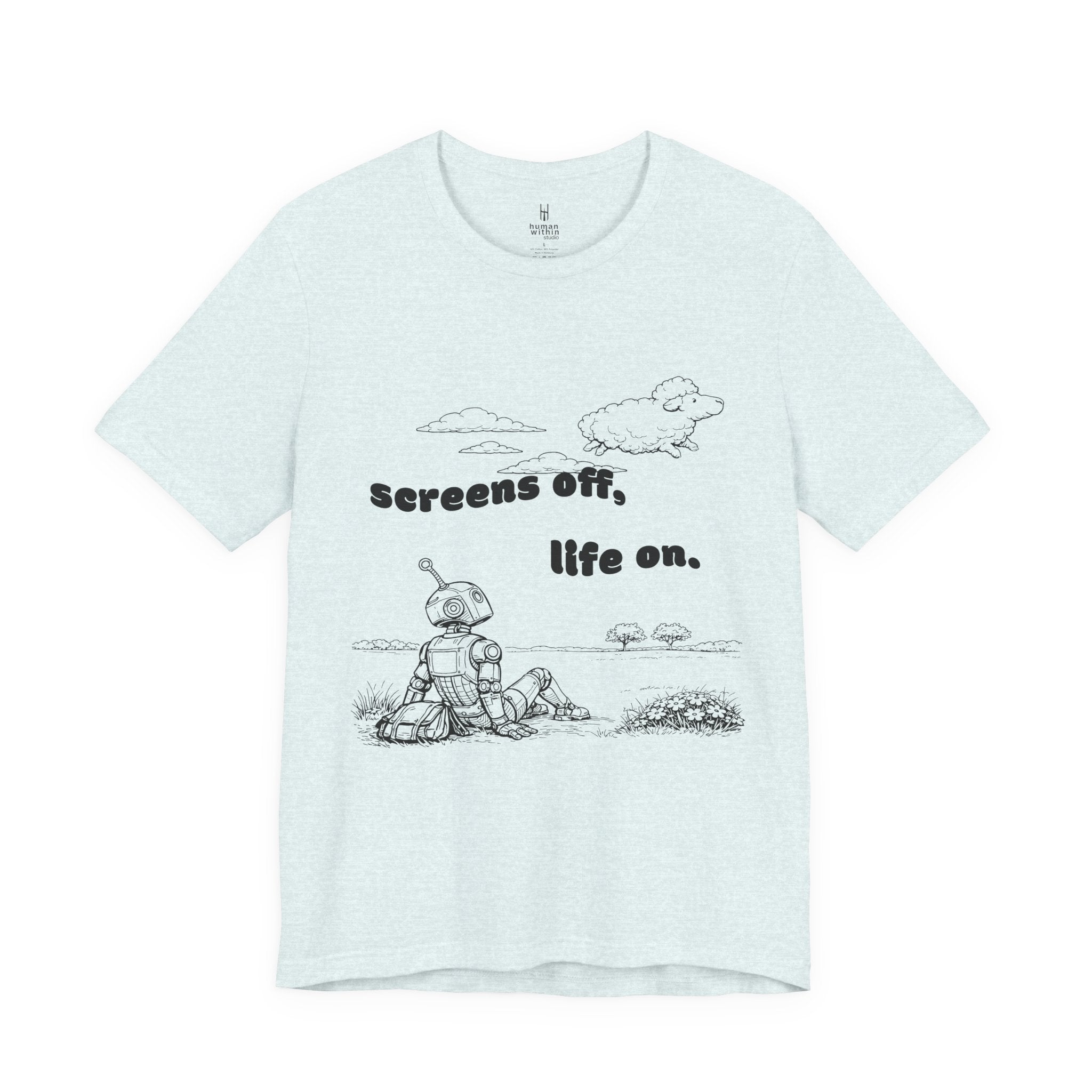 The Analog Observer: "Screens Off, Life On" Retro Tee