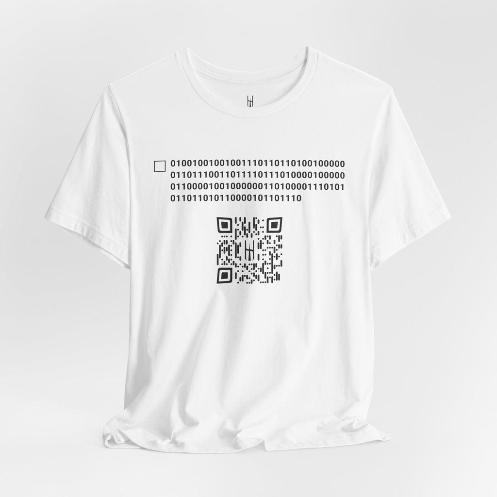 The Binary Code Tee: "I Am Not Human"