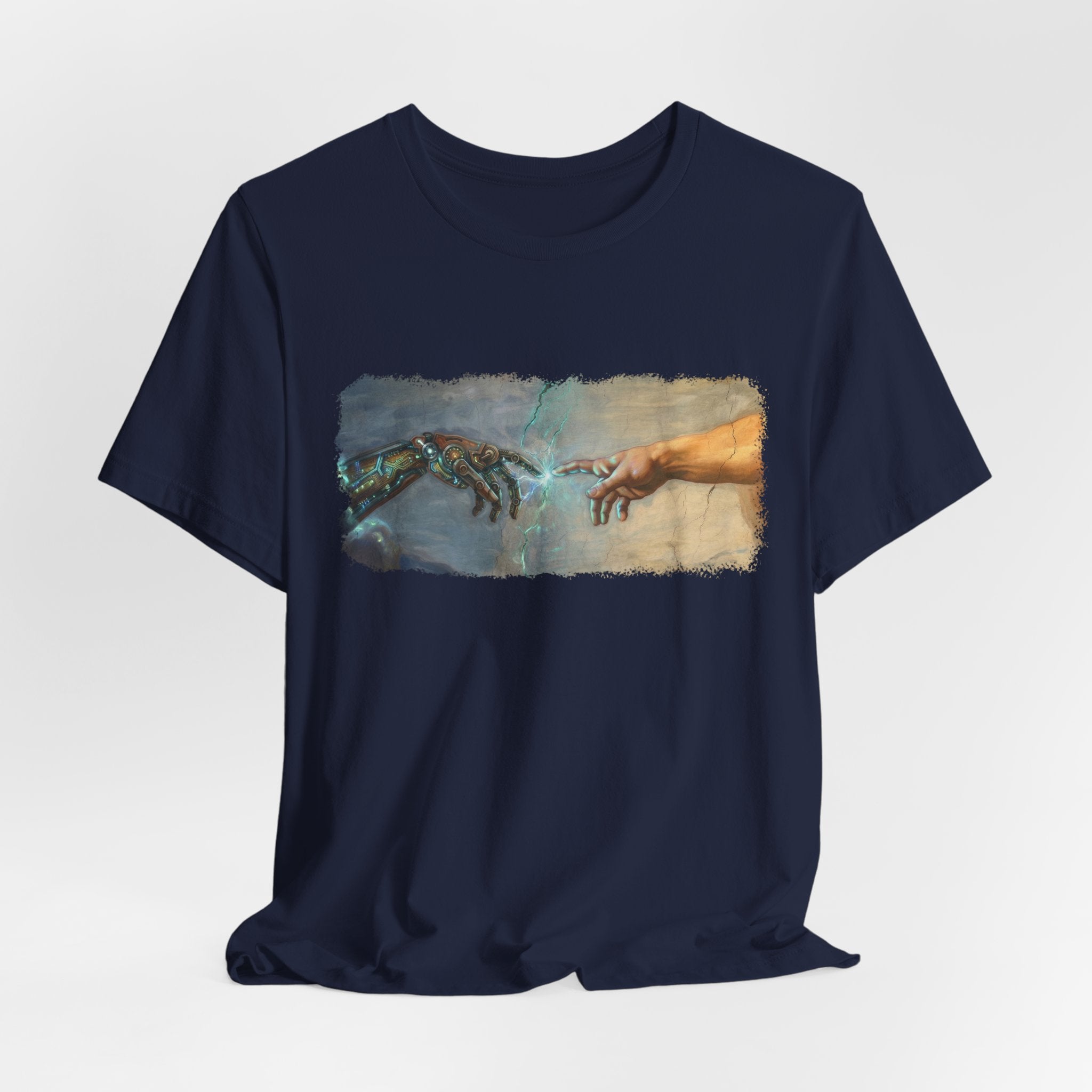Creation Spark: Human & Robot Hands Tee